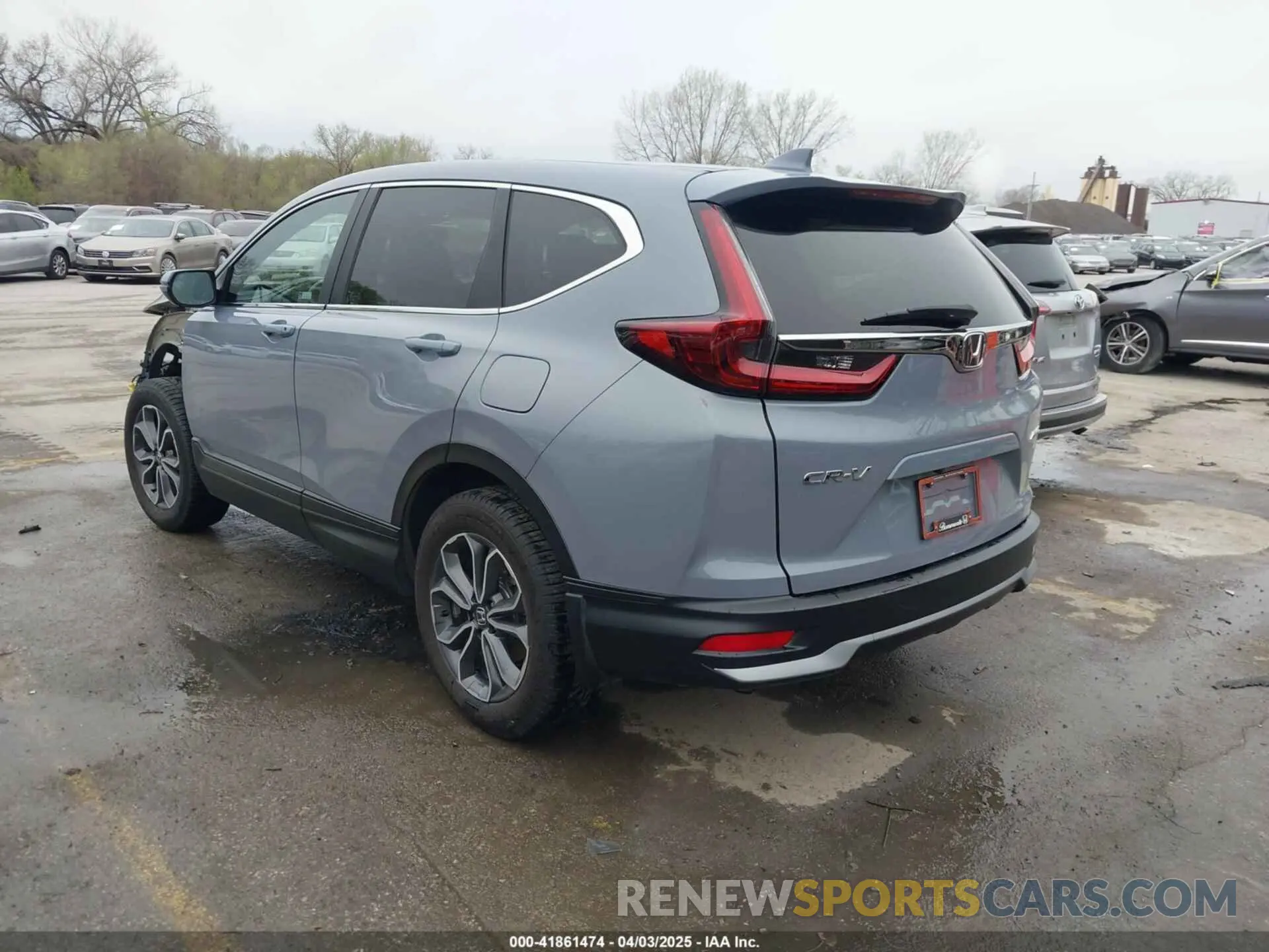 3 Photograph of a damaged car 2HKRW2H87MH672237 HONDA CR-V 2021