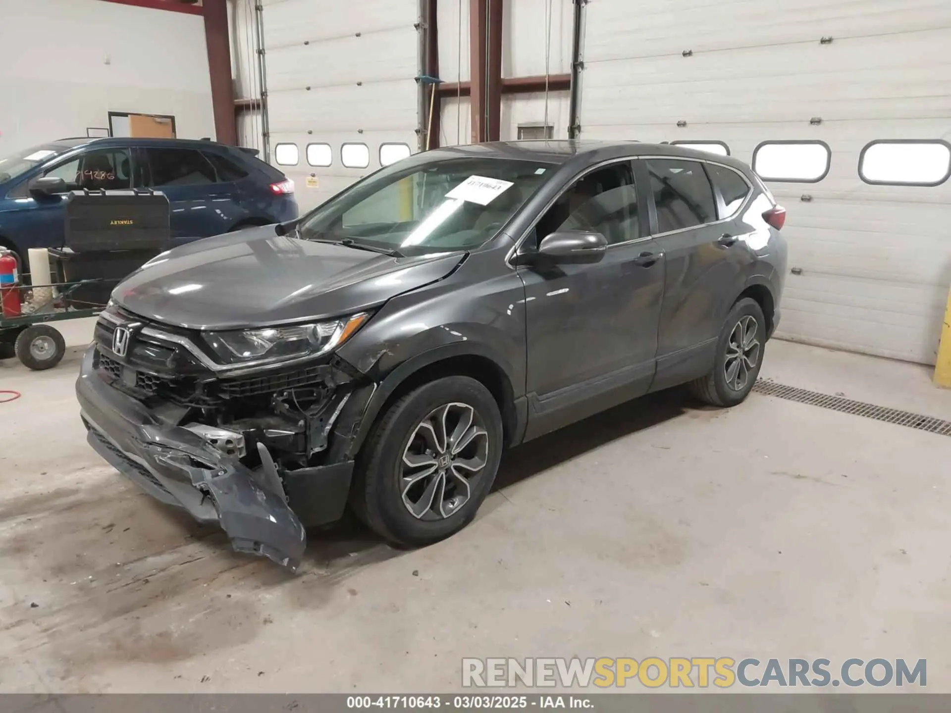 2 Photograph of a damaged car 2HKRW2H87MH673744 HONDA CR-V 2021