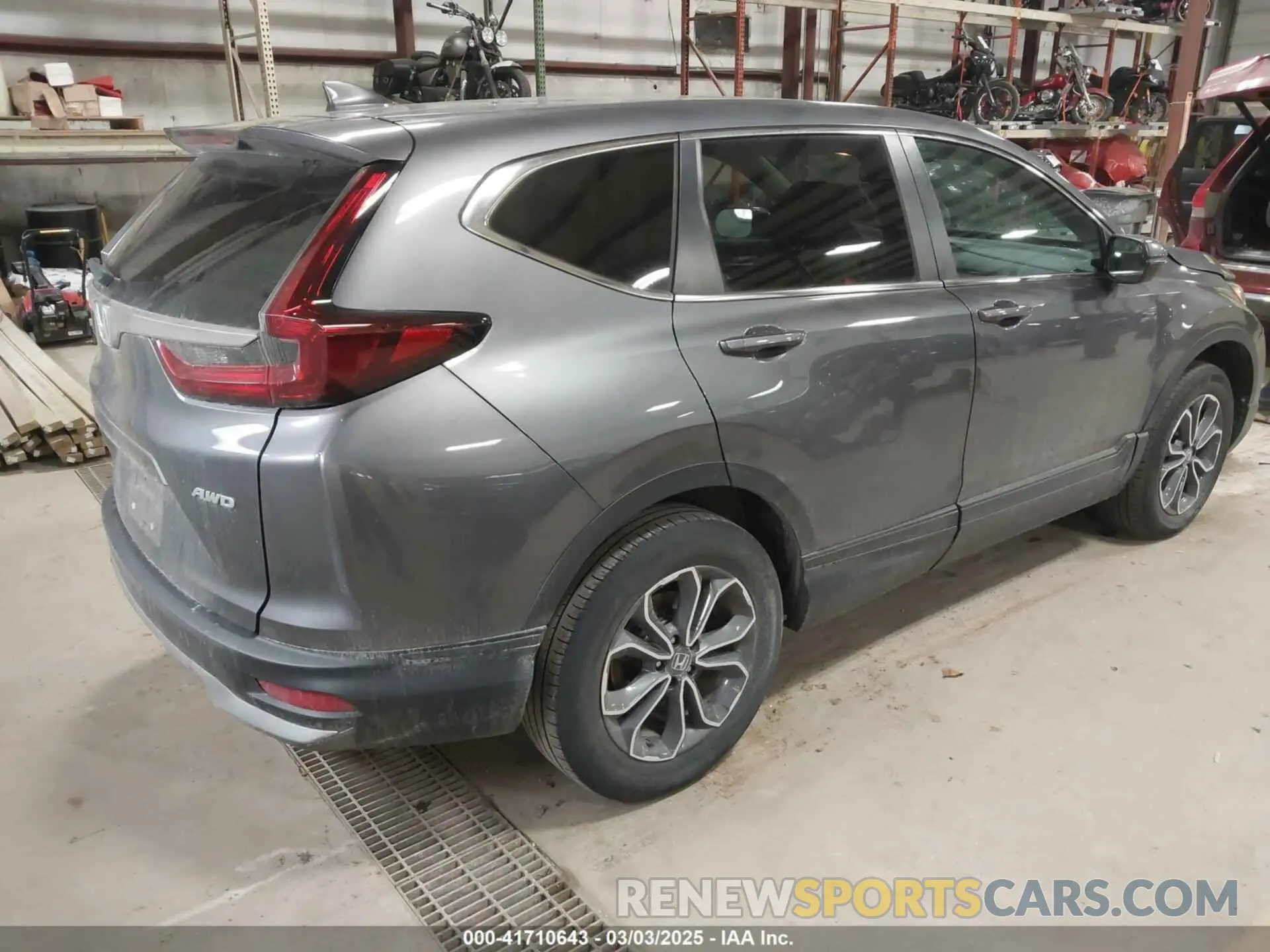 4 Photograph of a damaged car 2HKRW2H87MH673744 HONDA CR-V 2021
