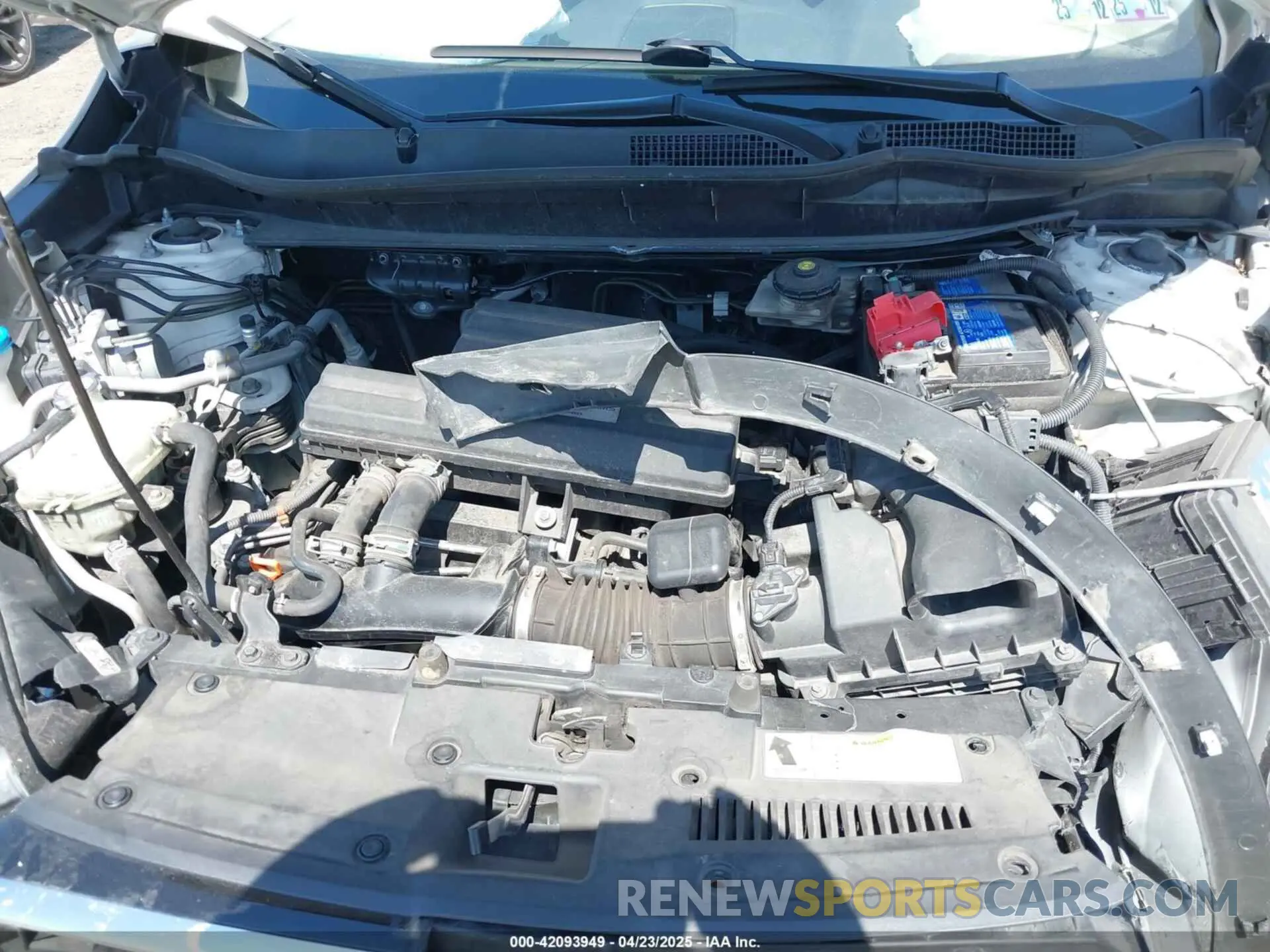 10 Photograph of a damaged car 2HKRW2H88MH618722 HONDA CR-V 2021