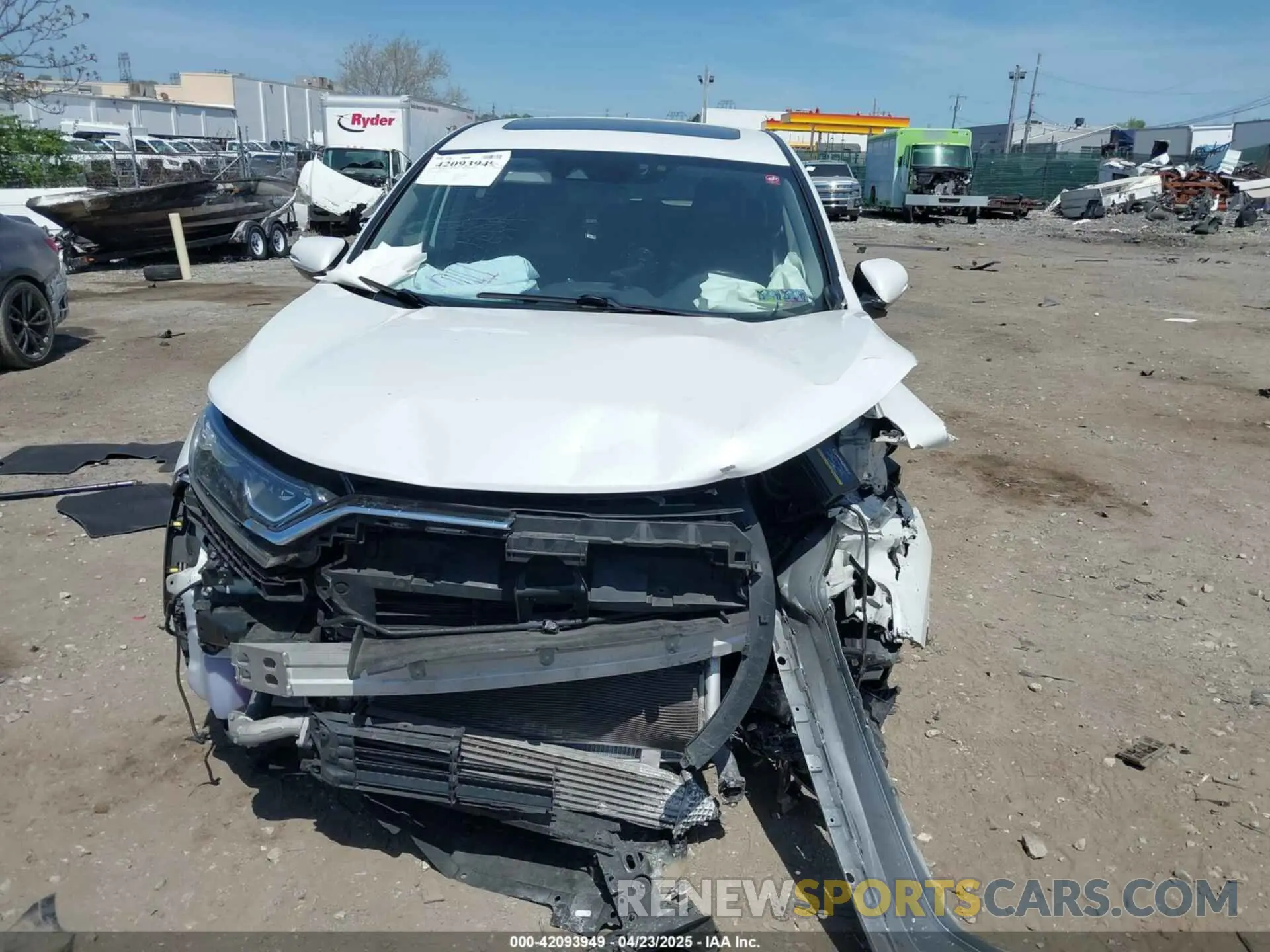 13 Photograph of a damaged car 2HKRW2H88MH618722 HONDA CR-V 2021