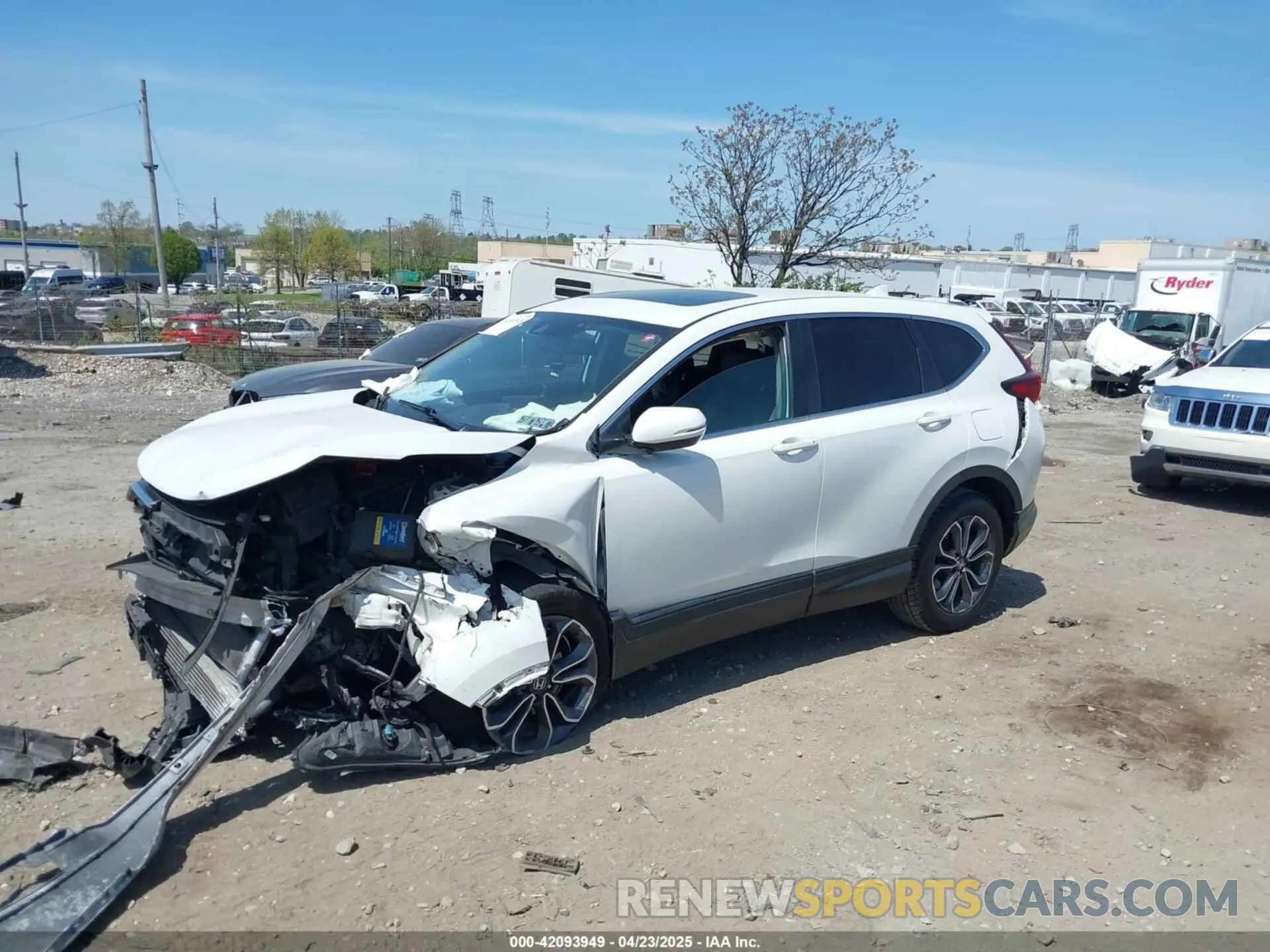 2 Photograph of a damaged car 2HKRW2H88MH618722 HONDA CR-V 2021