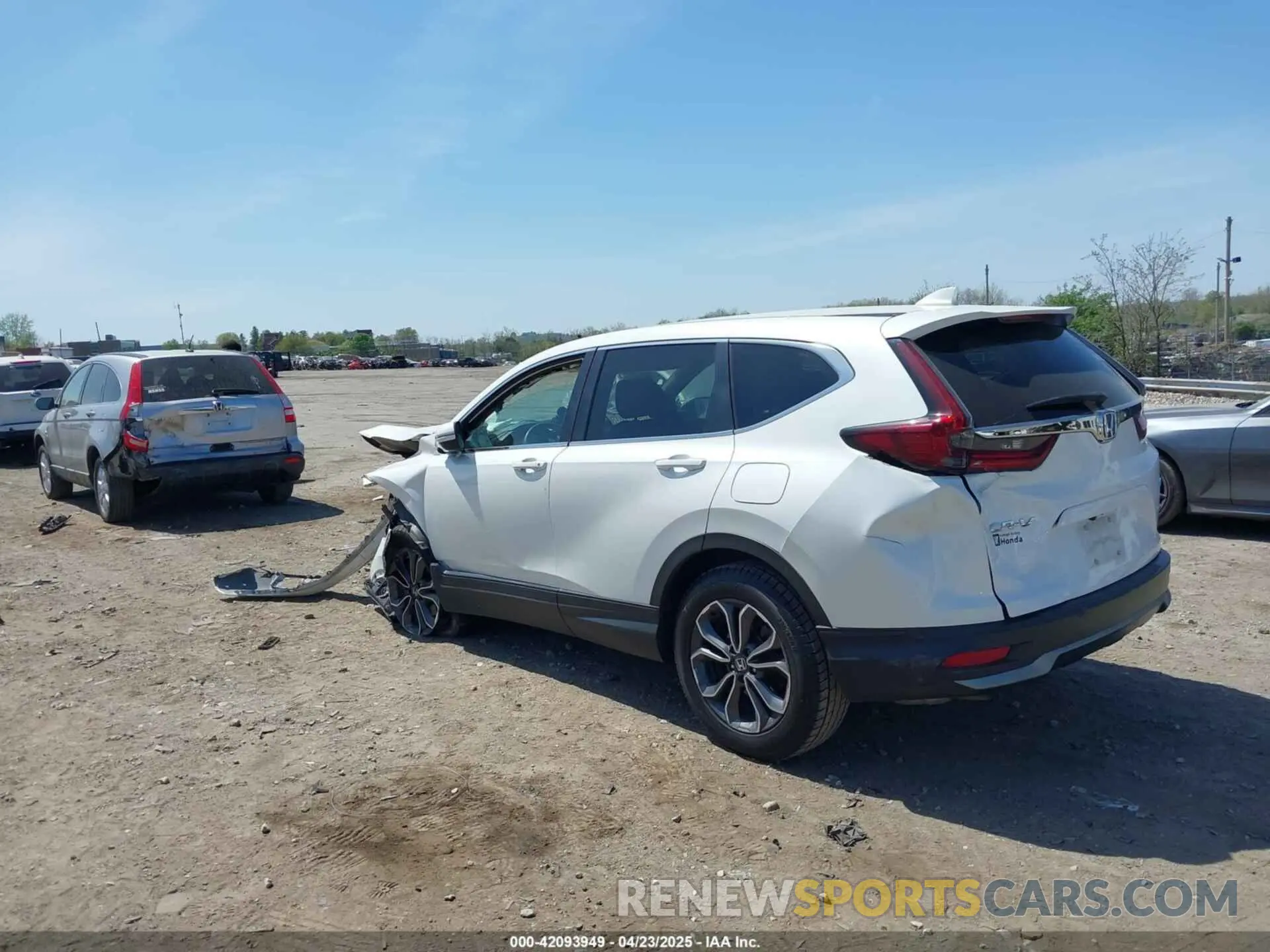 3 Photograph of a damaged car 2HKRW2H88MH618722 HONDA CR-V 2021