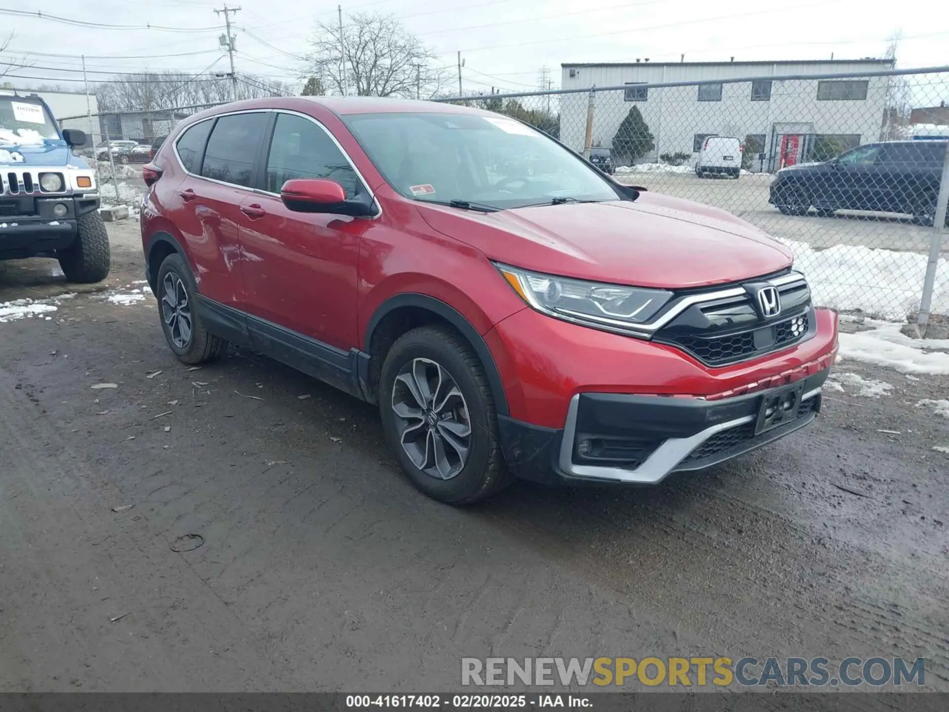 1 Photograph of a damaged car 2HKRW2H88MH685479 HONDA CR-V 2021