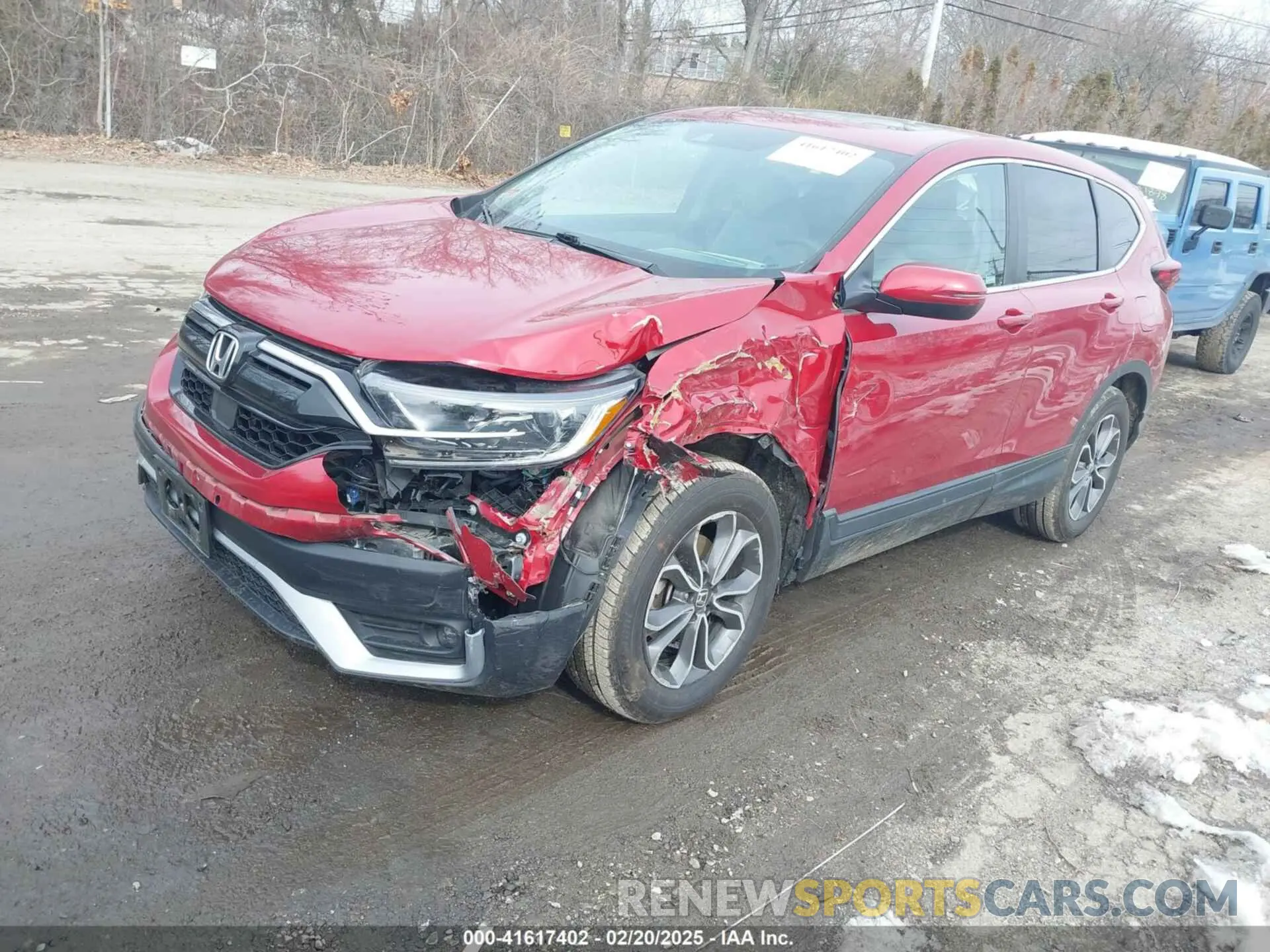 2 Photograph of a damaged car 2HKRW2H88MH685479 HONDA CR-V 2021