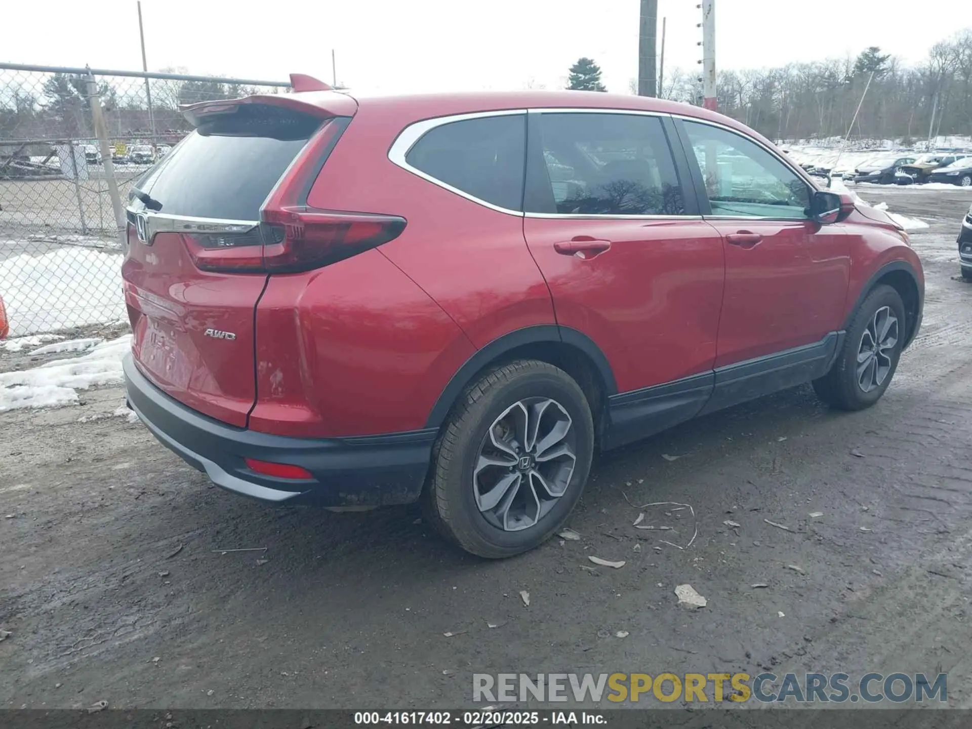 4 Photograph of a damaged car 2HKRW2H88MH685479 HONDA CR-V 2021