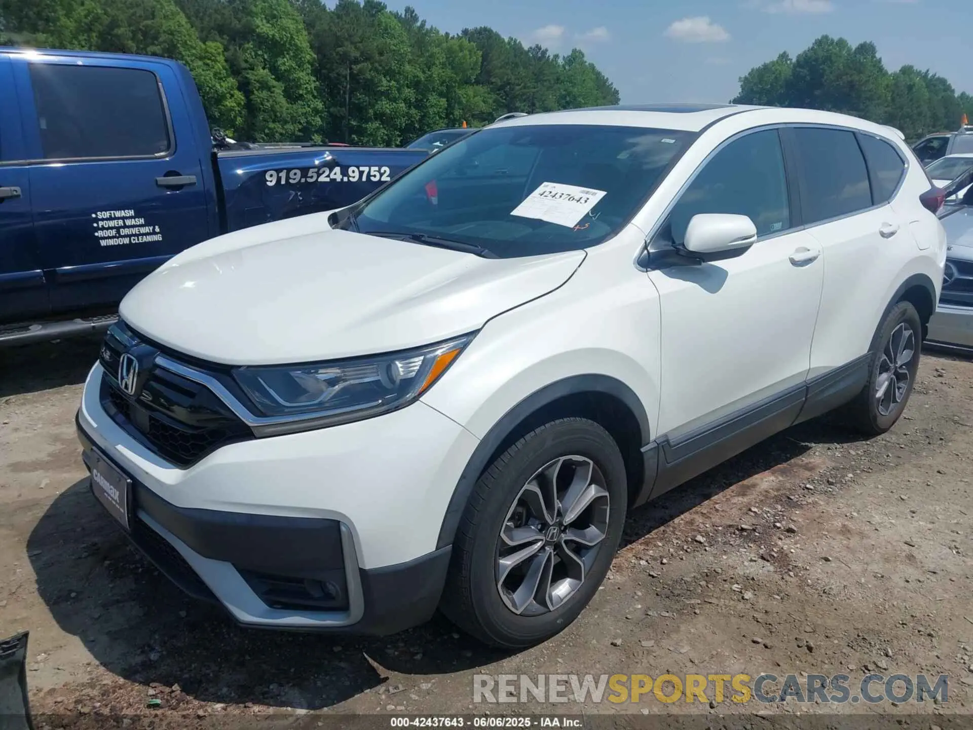 2 Photograph of a damaged car 2HKRW2H89MH605381 HONDA CR-V 2021