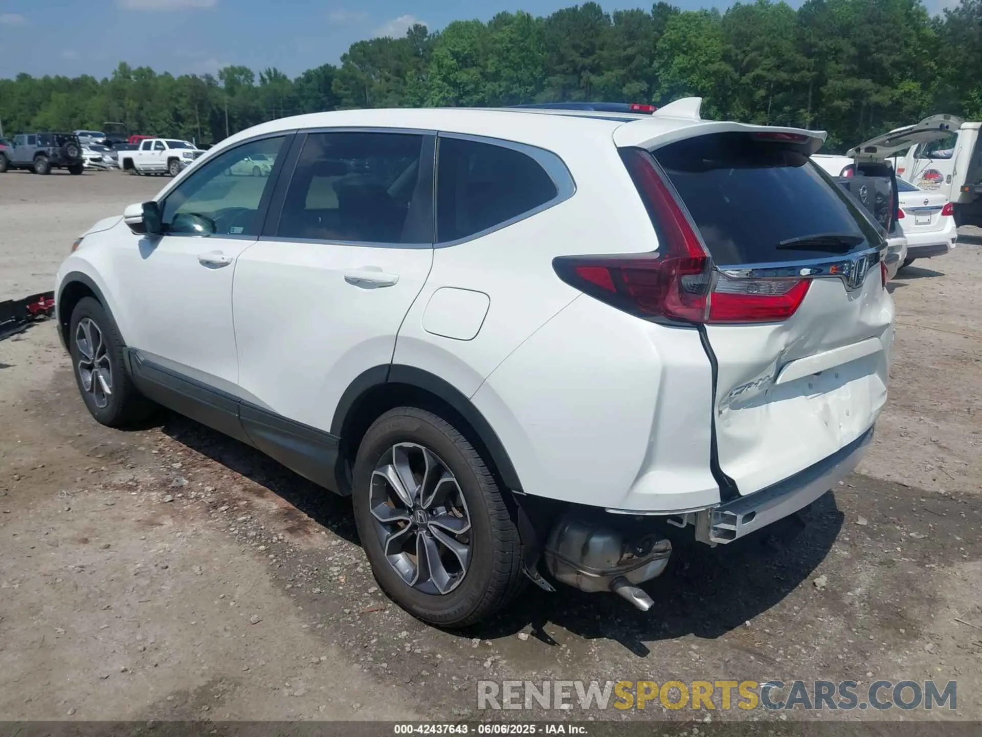 3 Photograph of a damaged car 2HKRW2H89MH605381 HONDA CR-V 2021