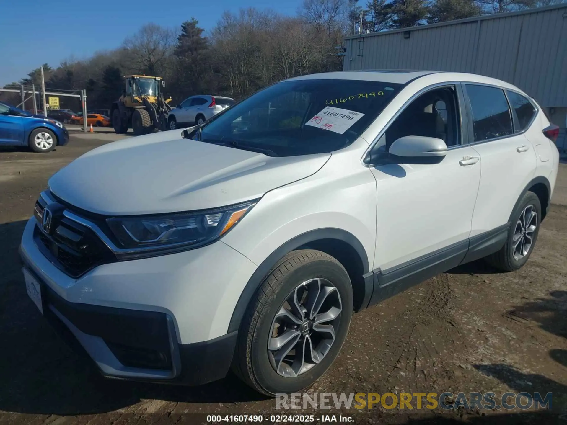 2 Photograph of a damaged car 2HKRW2H89MH615943 HONDA CR-V 2021