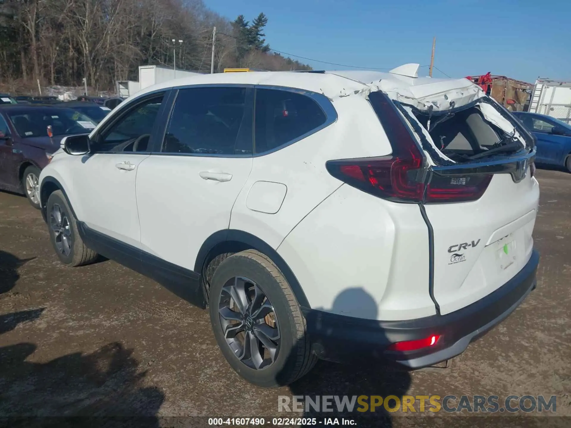 3 Photograph of a damaged car 2HKRW2H89MH615943 HONDA CR-V 2021