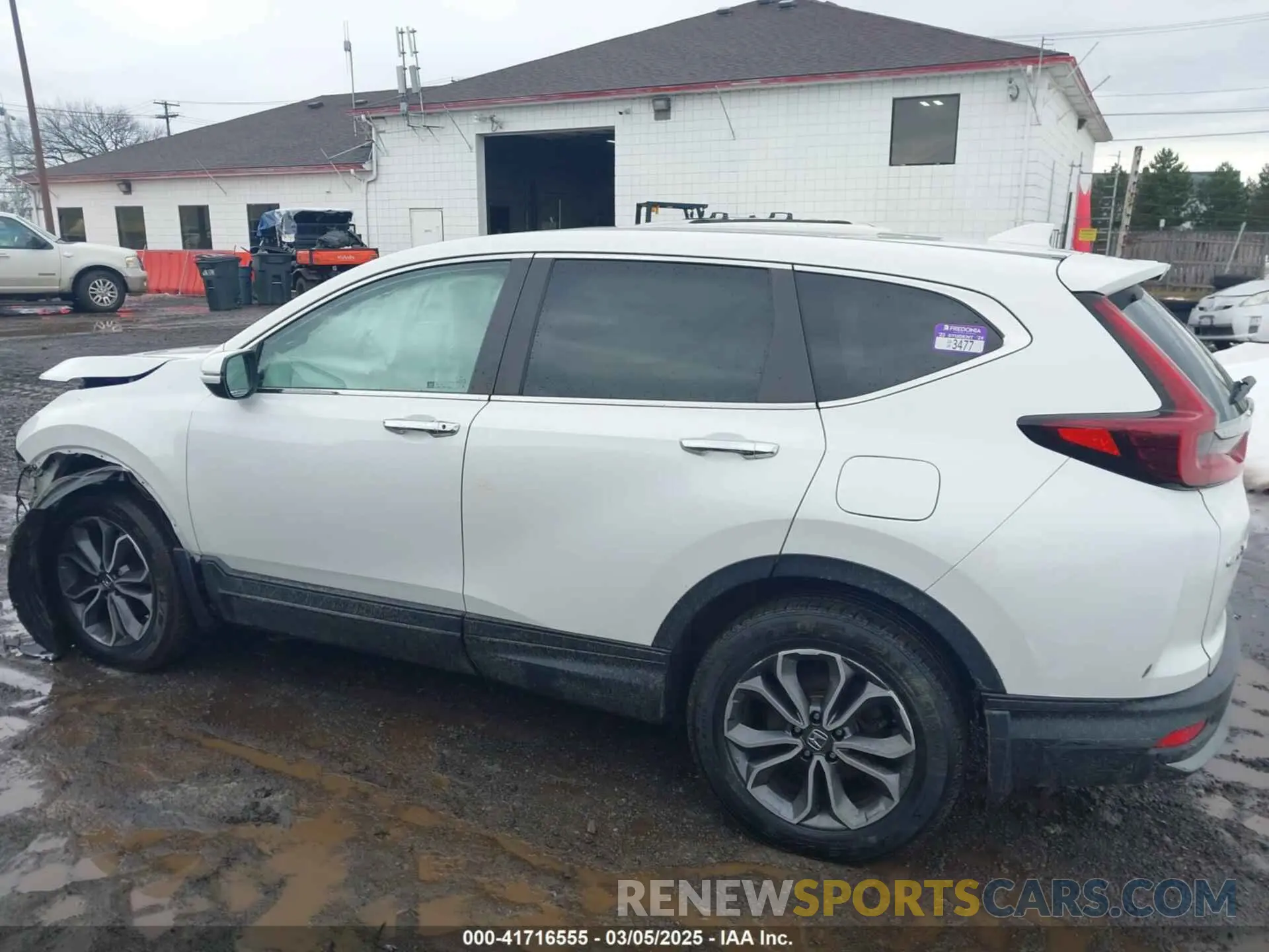 14 Photograph of a damaged car 2HKRW2H89MH646433 HONDA CR-V 2021