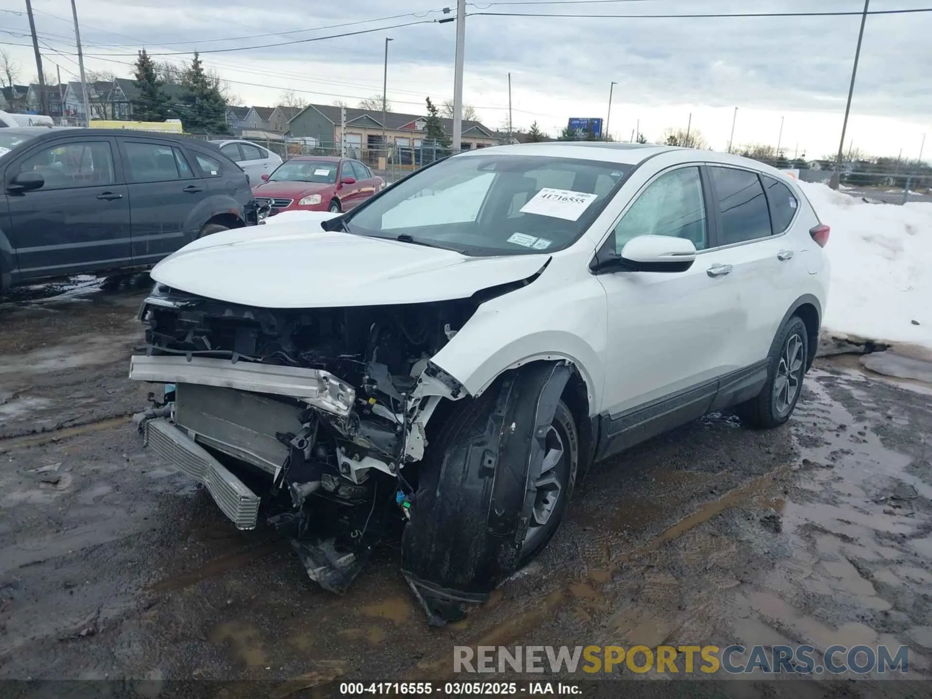 2 Photograph of a damaged car 2HKRW2H89MH646433 HONDA CR-V 2021