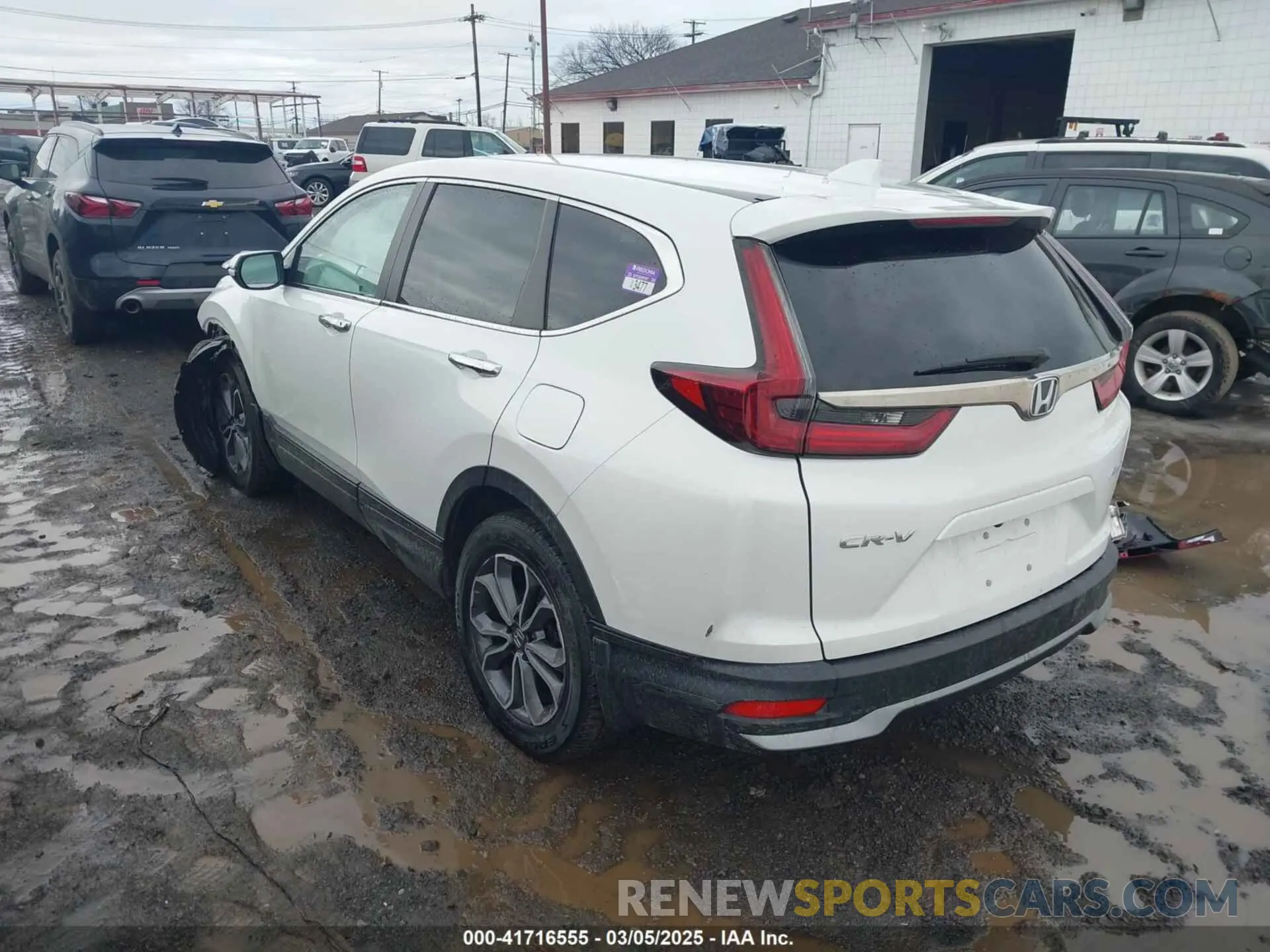 3 Photograph of a damaged car 2HKRW2H89MH646433 HONDA CR-V 2021
