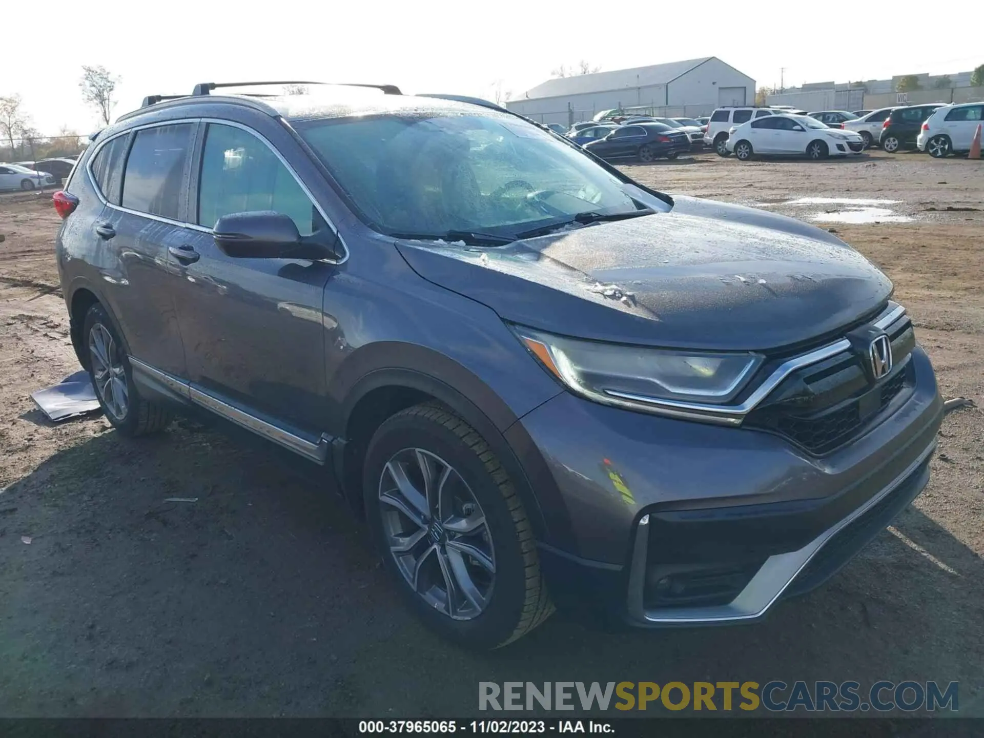 1 Photograph of a damaged car 2HKRW2H90MH664652 HONDA CR-V 2021