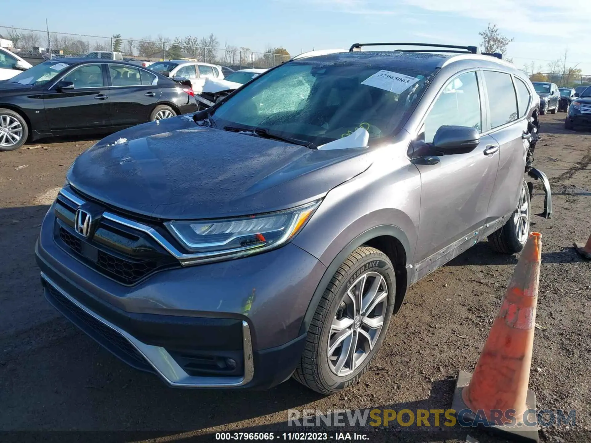 2 Photograph of a damaged car 2HKRW2H90MH664652 HONDA CR-V 2021