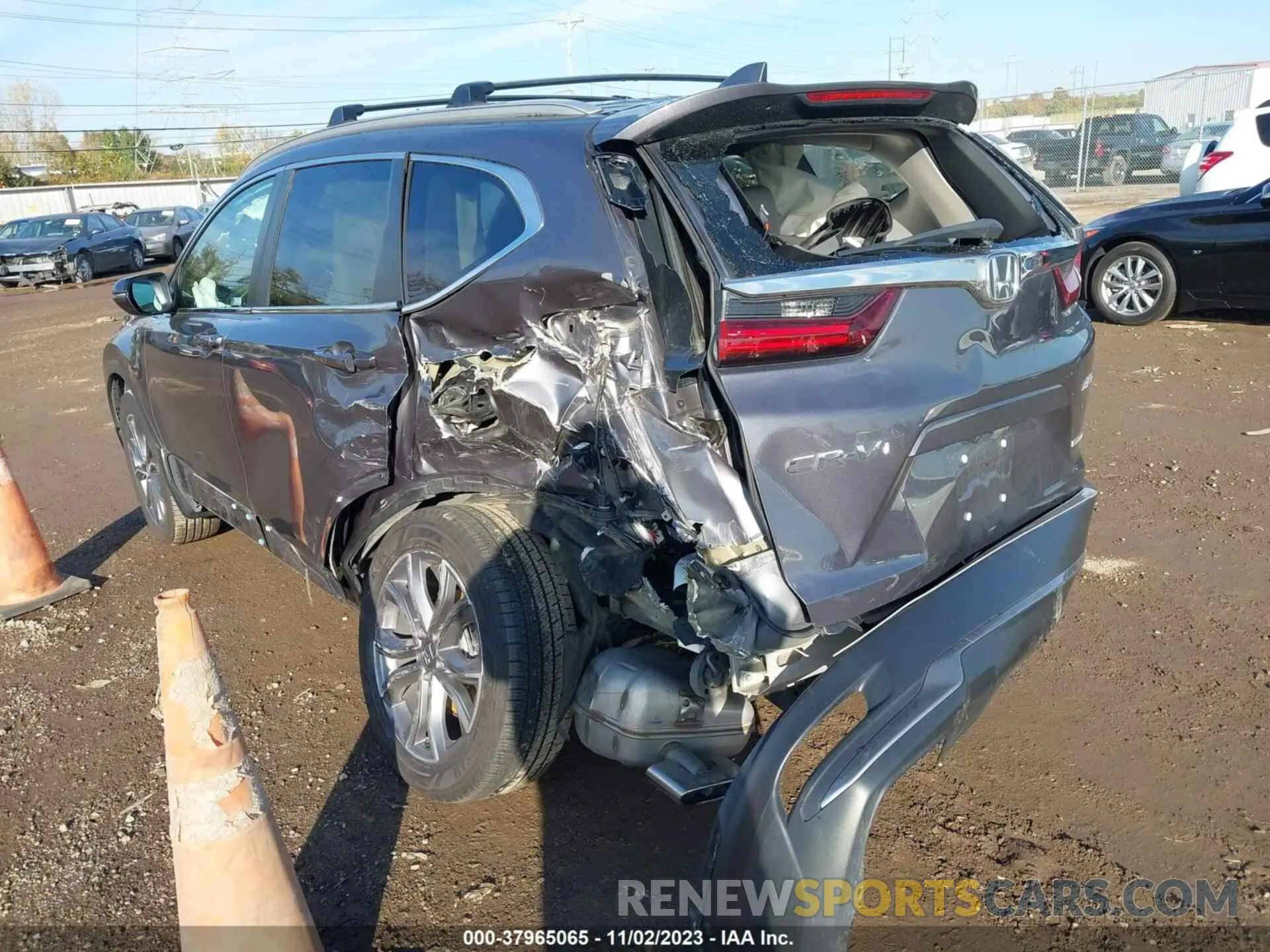 3 Photograph of a damaged car 2HKRW2H90MH664652 HONDA CR-V 2021