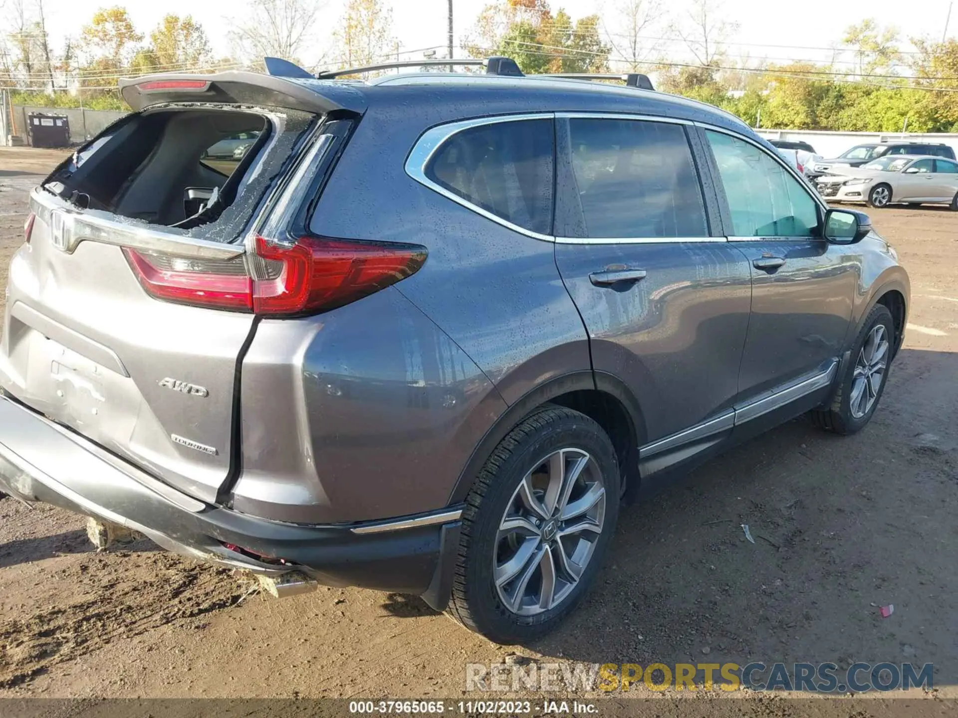 4 Photograph of a damaged car 2HKRW2H90MH664652 HONDA CR-V 2021