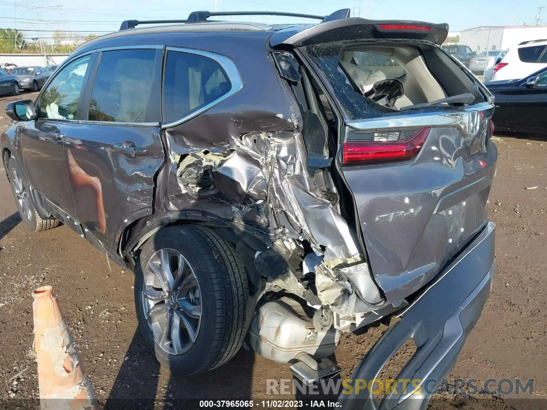 6 Photograph of a damaged car 2HKRW2H90MH664652 HONDA CR-V 2021