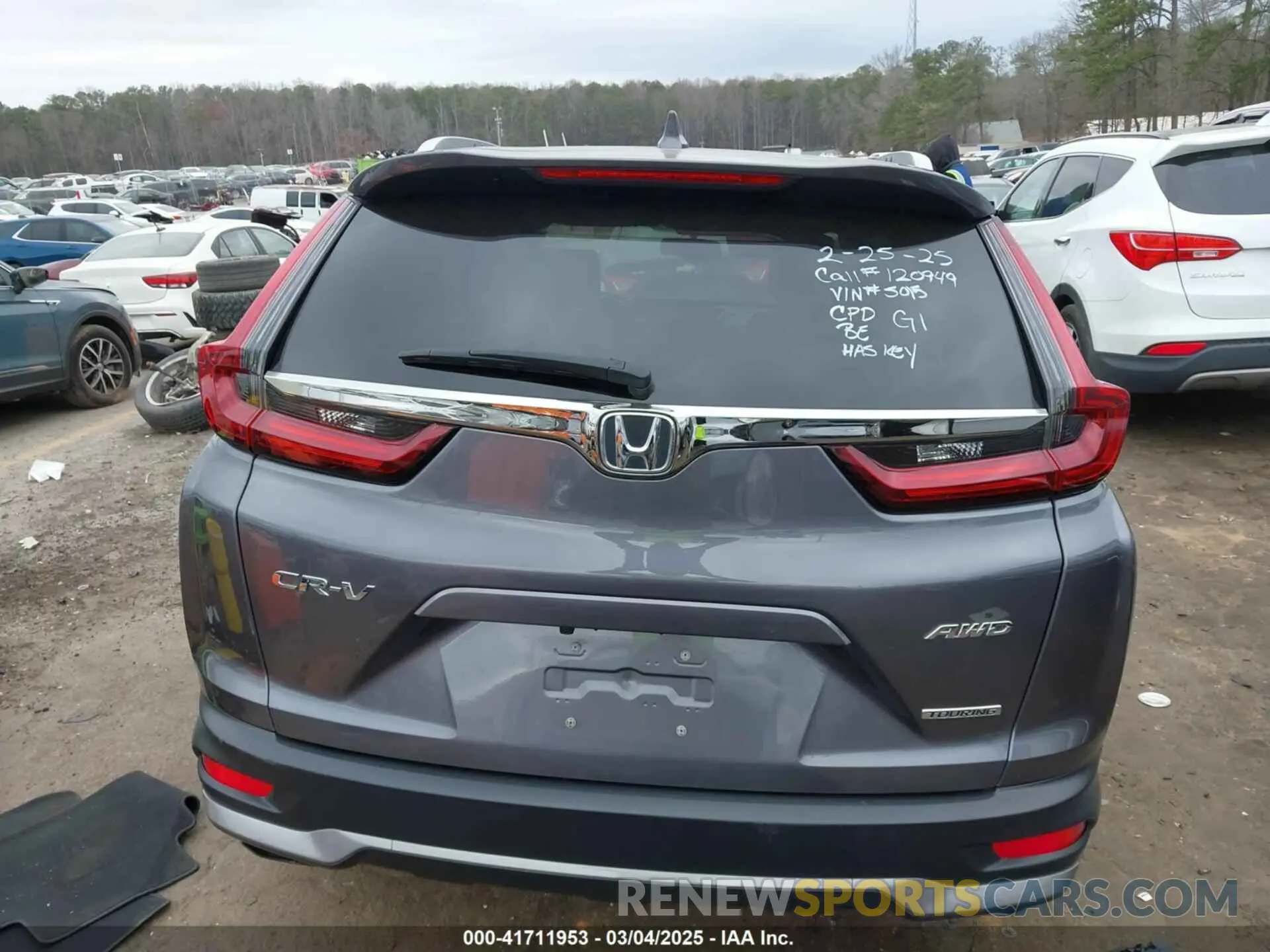 16 Photograph of a damaged car 2HKRW2H93MH675015 HONDA CR-V 2021