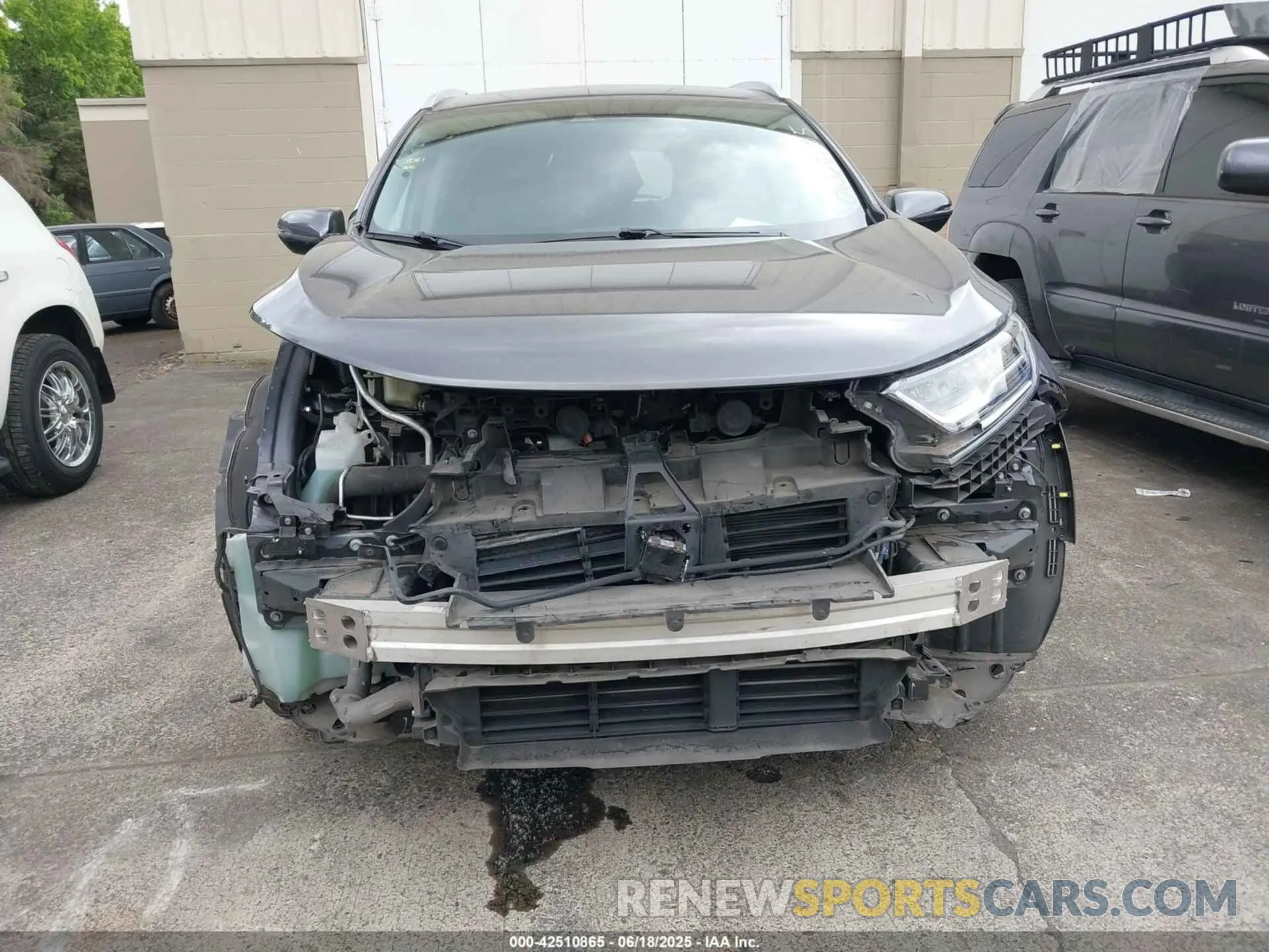 13 Photograph of a damaged car 2HKRW2H93MH679033 HONDA CR-V 2021