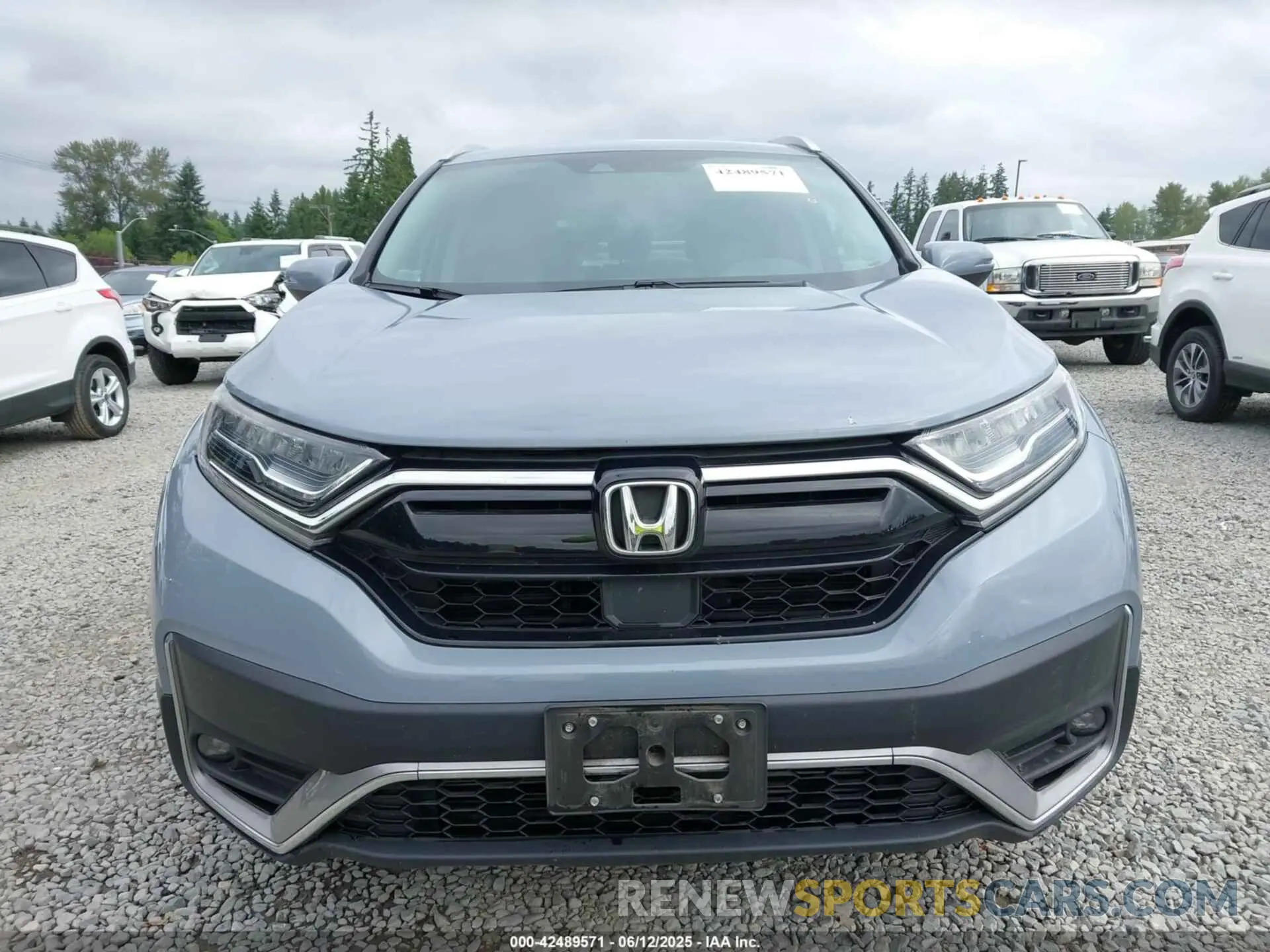 12 Photograph of a damaged car 2HKRW2H94MH637809 HONDA CR-V 2021