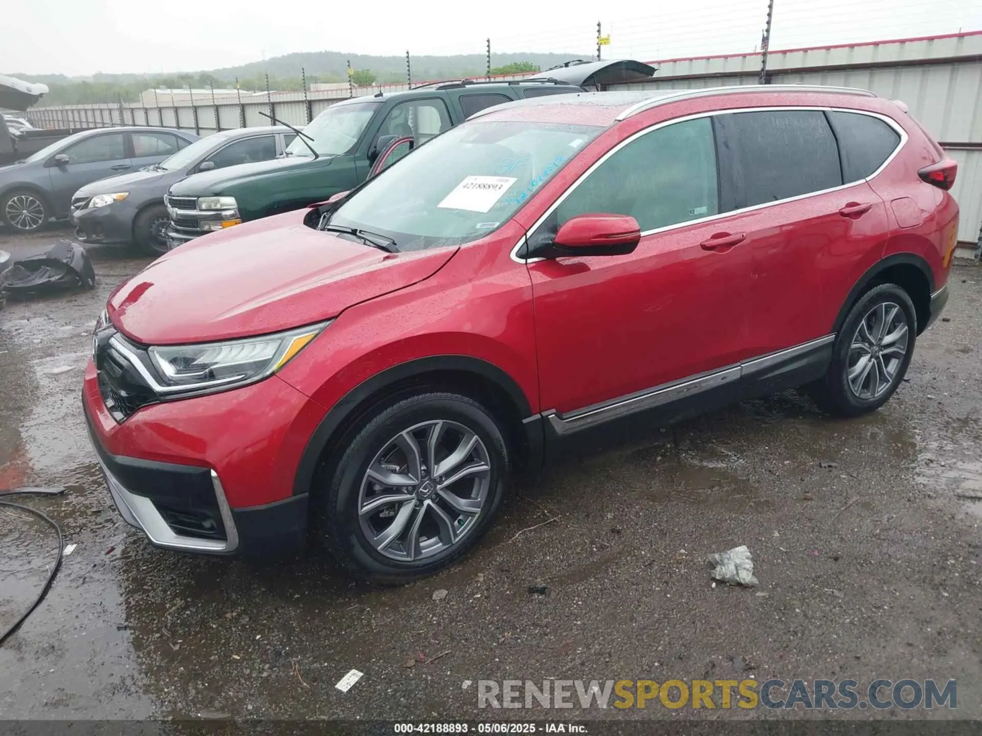 2 Photograph of a damaged car 2HKRW2H9XMH663315 HONDA CR-V 2021