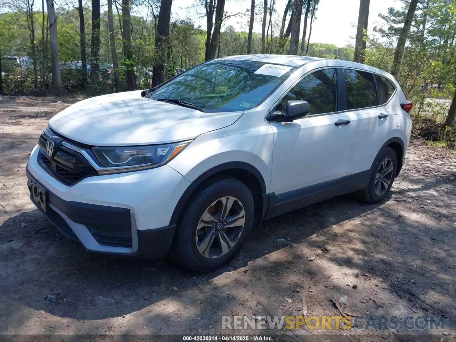 2 Photograph of a damaged car 5J6RW1H23MA000490 HONDA CR-V 2021