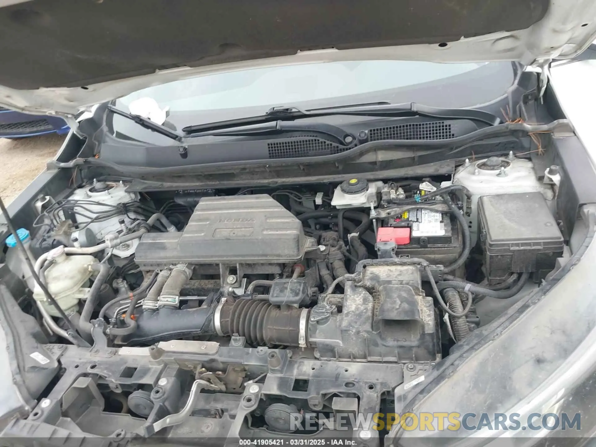 10 Photograph of a damaged car 5J6RW1H54MA005370 HONDA CR-V 2021