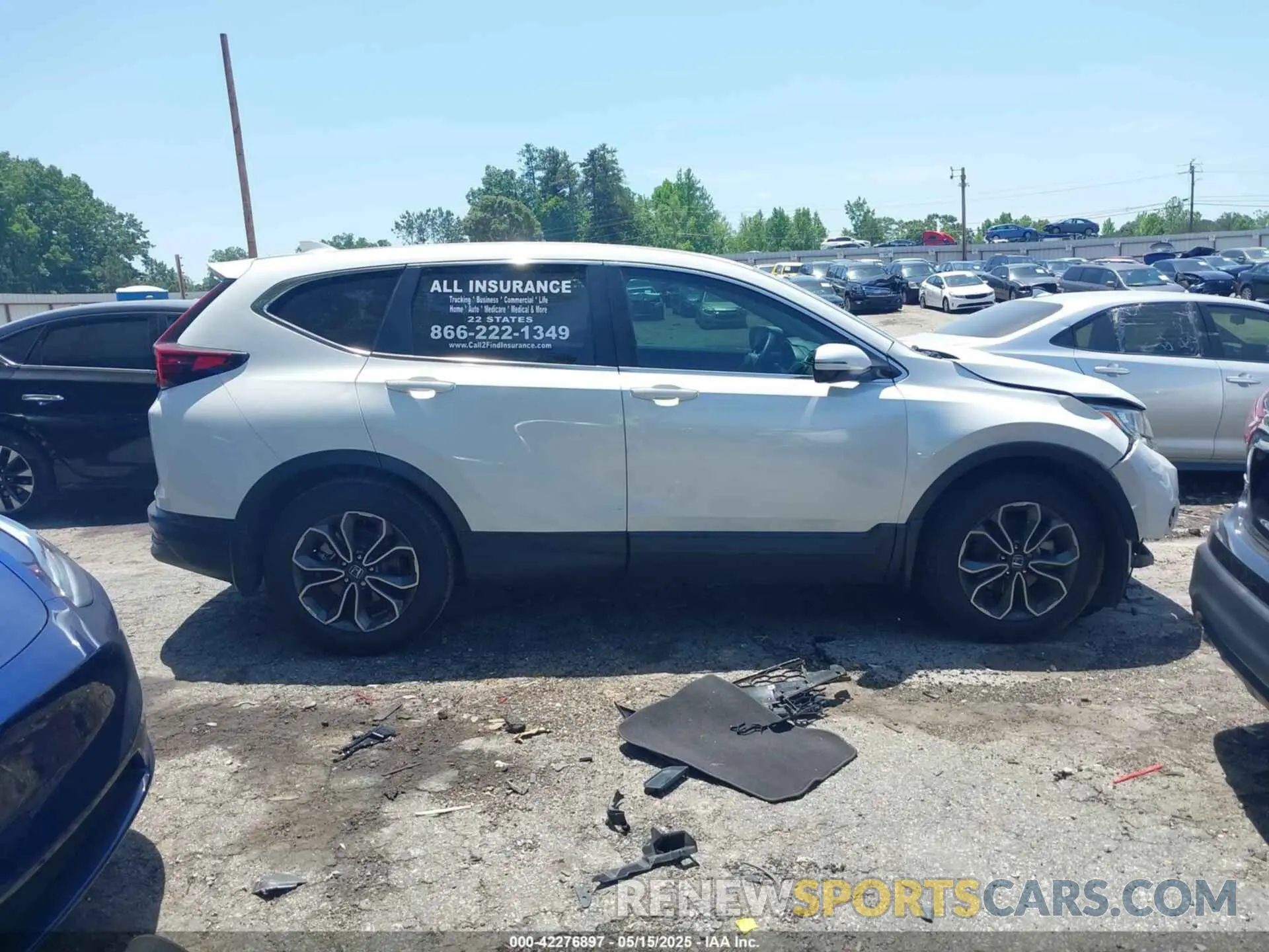 13 Photograph of a damaged car 5J6RW1H54MA013615 HONDA CR-V 2021