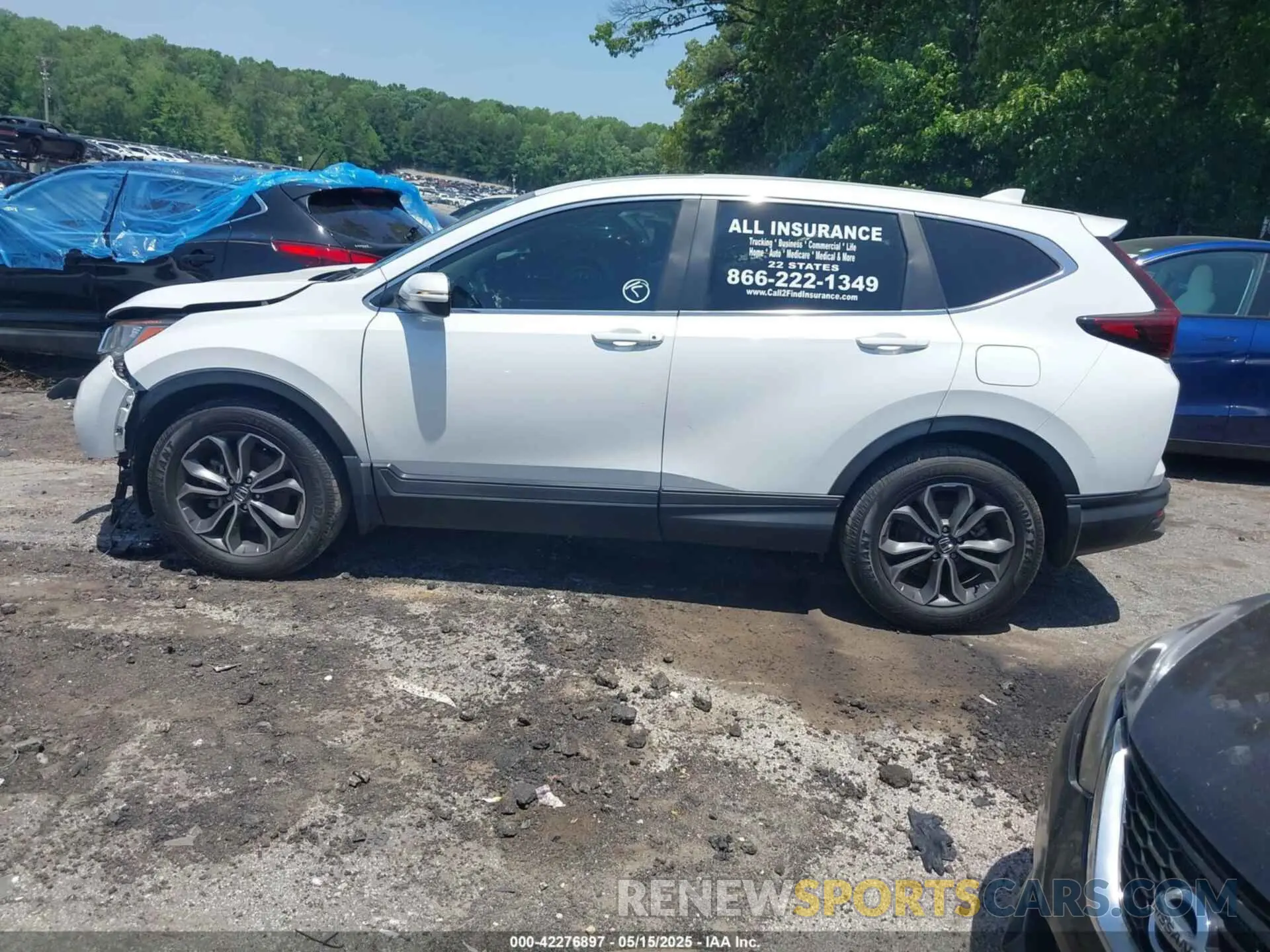 14 Photograph of a damaged car 5J6RW1H54MA013615 HONDA CR-V 2021