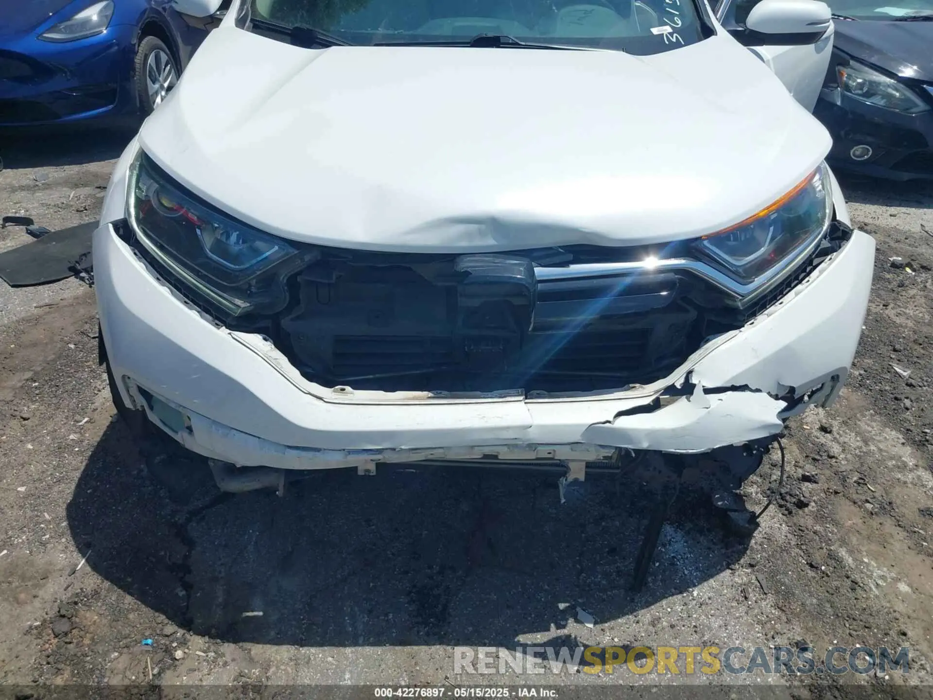 6 Photograph of a damaged car 5J6RW1H54MA013615 HONDA CR-V 2021