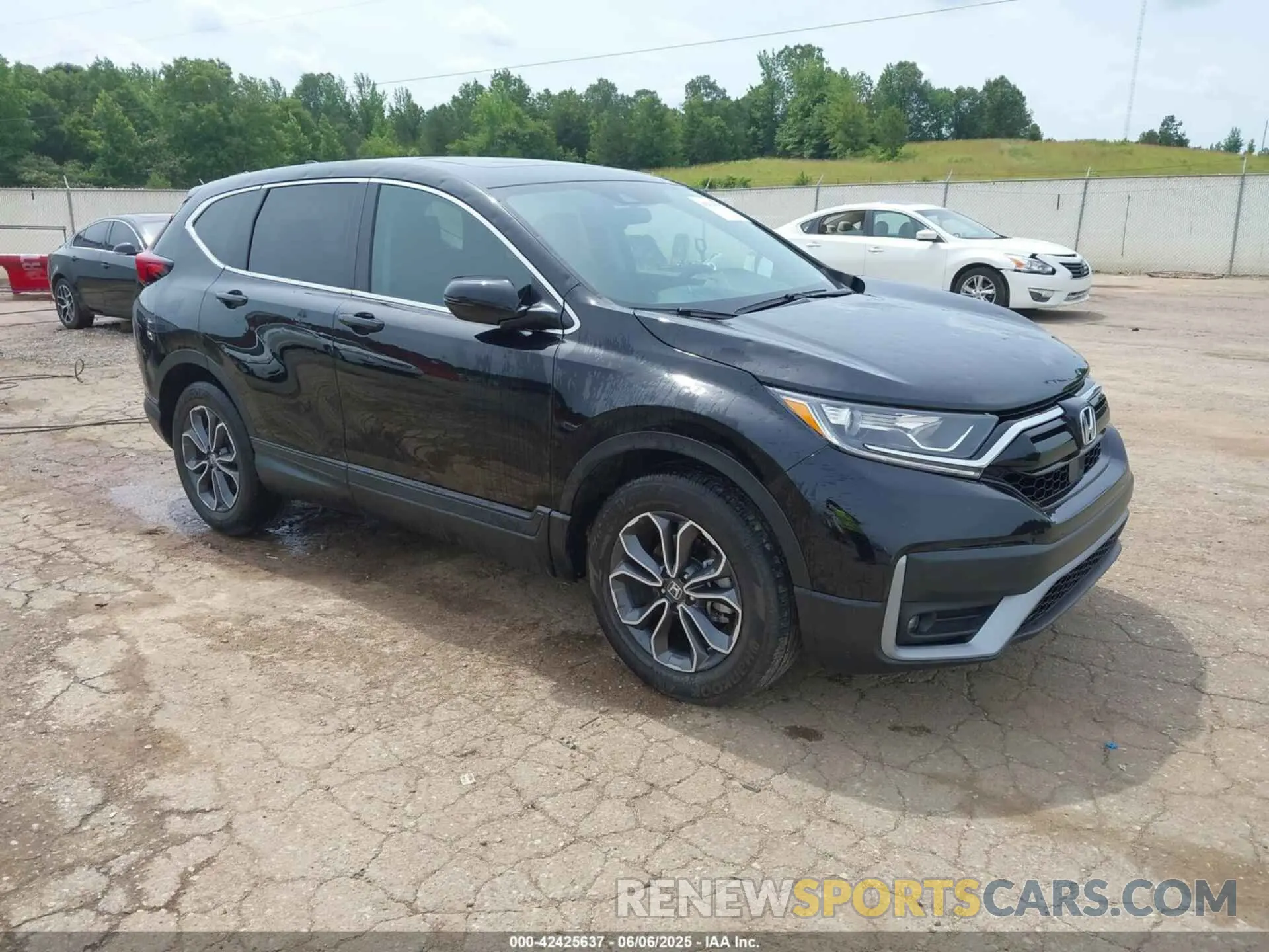 1 Photograph of a damaged car 5J6RW1H55ML007603 HONDA CR-V 2021