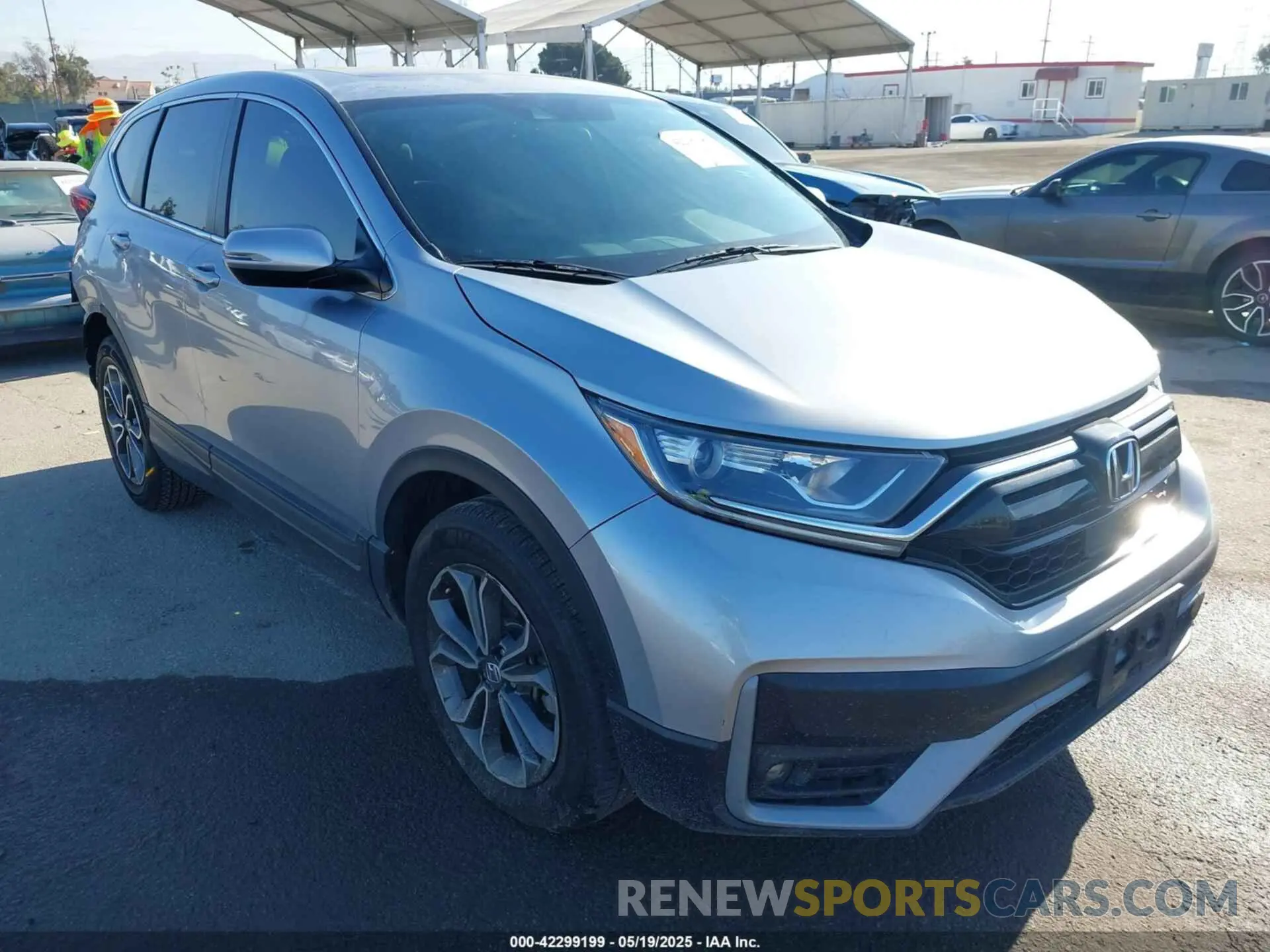 1 Photograph of a damaged car 5J6RW1H58MA013021 HONDA CR-V 2021
