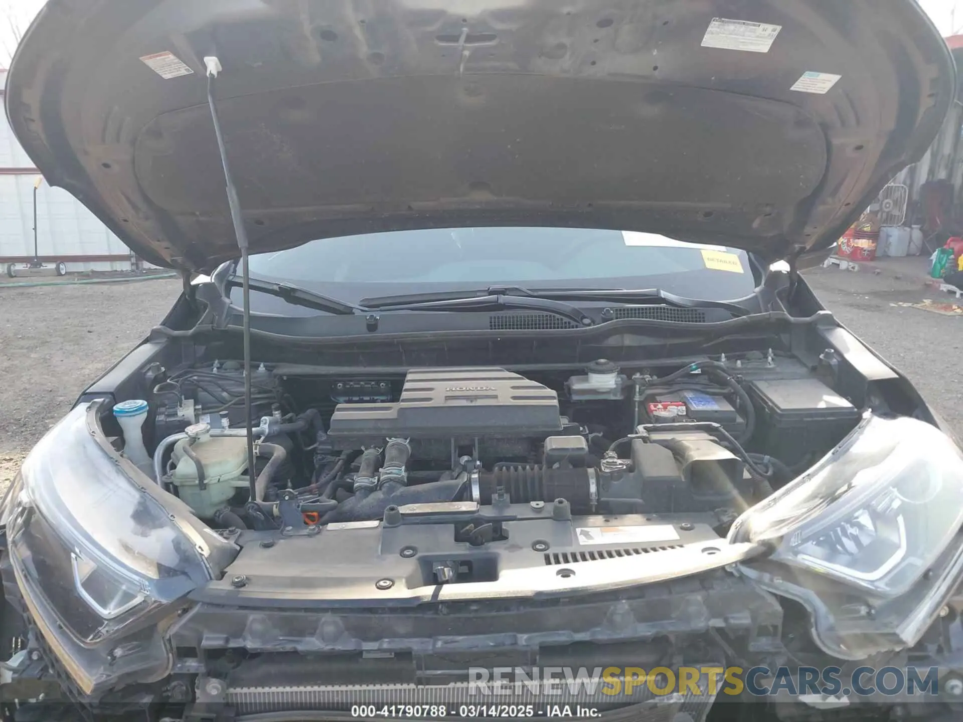 10 Photograph of a damaged car 5J6RW1H58MA014363 HONDA CR-V 2021