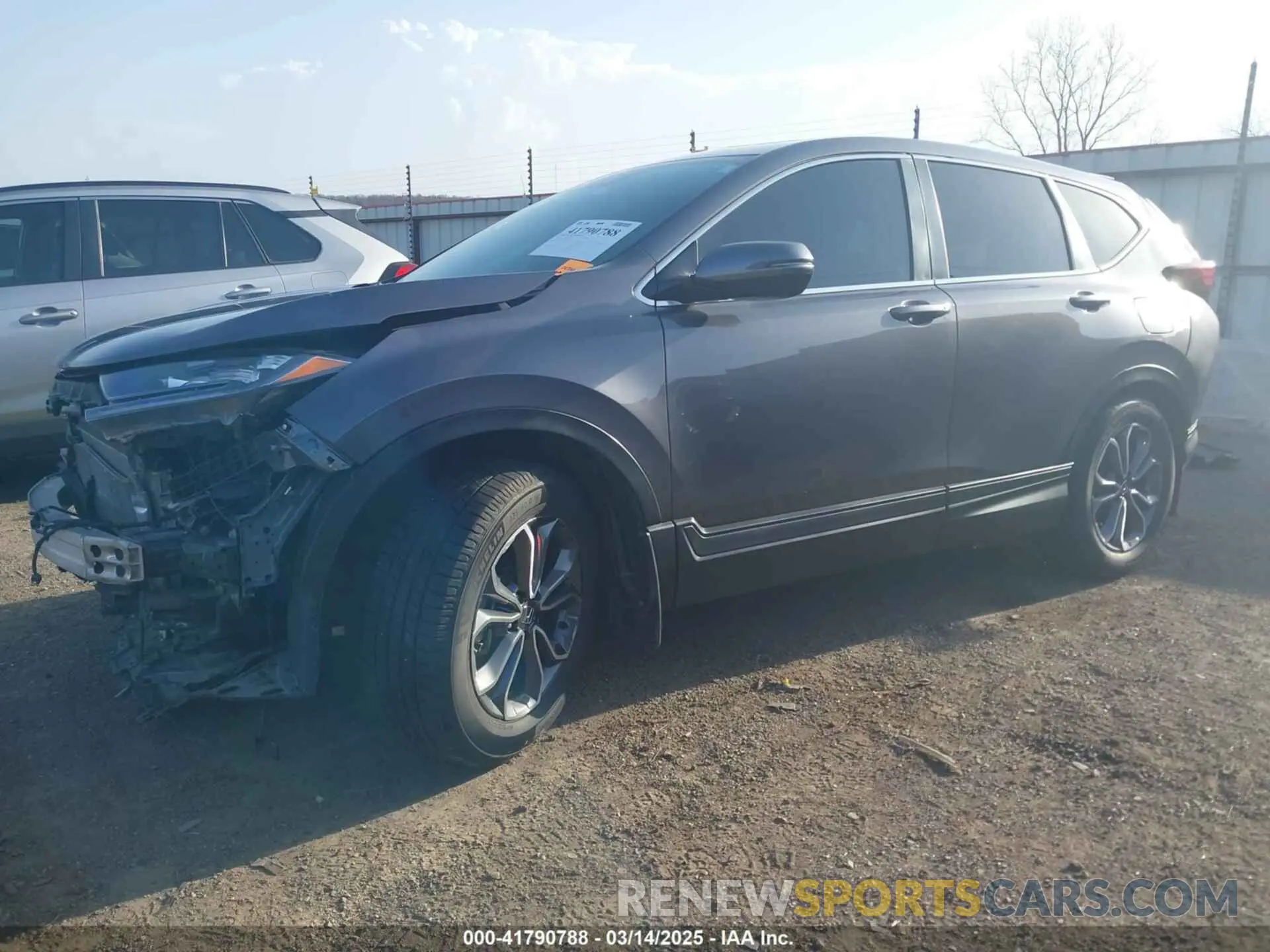 2 Photograph of a damaged car 5J6RW1H58MA014363 HONDA CR-V 2021