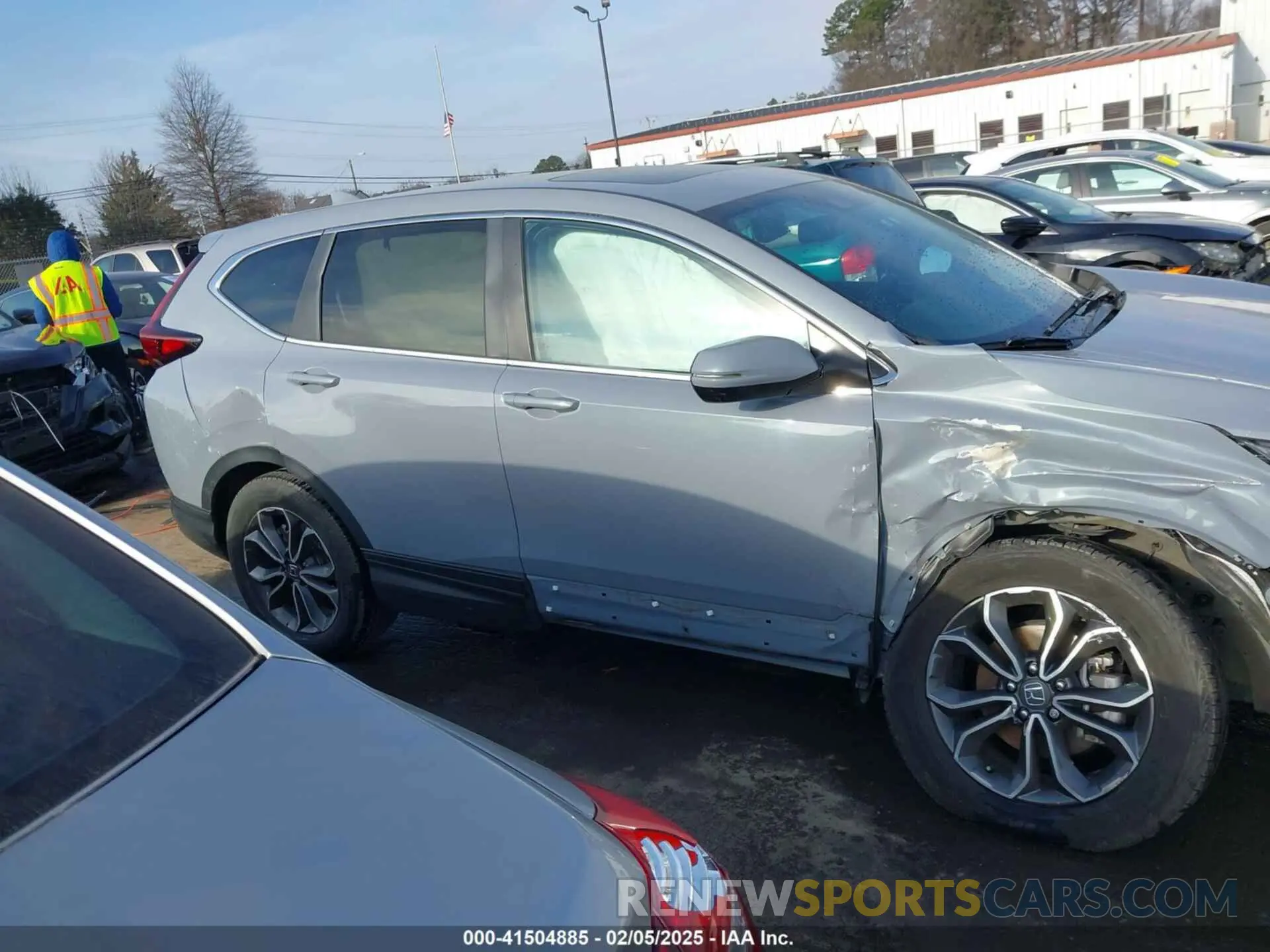 13 Photograph of a damaged car 5J6RW1H84MA001040 HONDA CR-V 2021