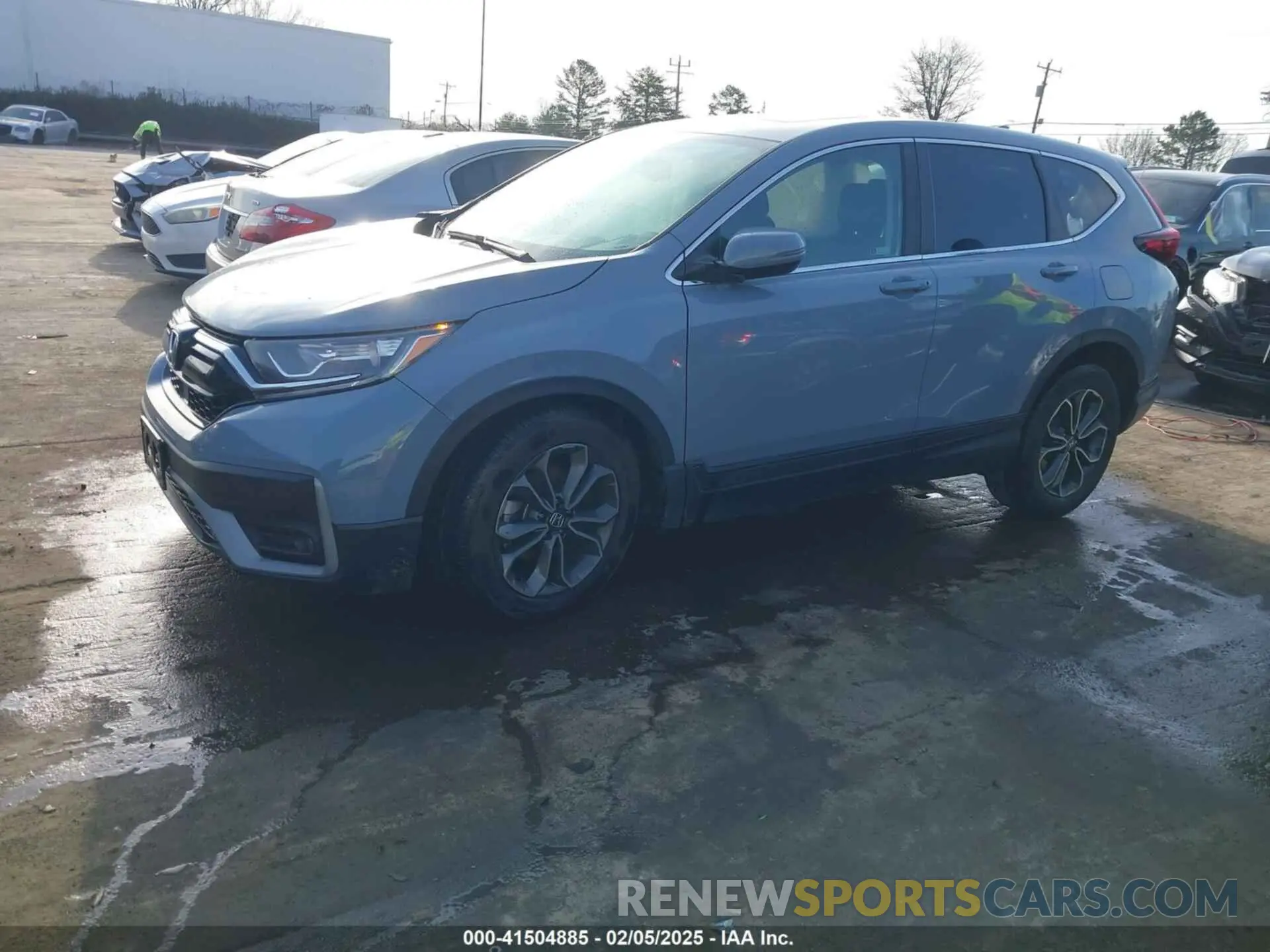 2 Photograph of a damaged car 5J6RW1H84MA001040 HONDA CR-V 2021