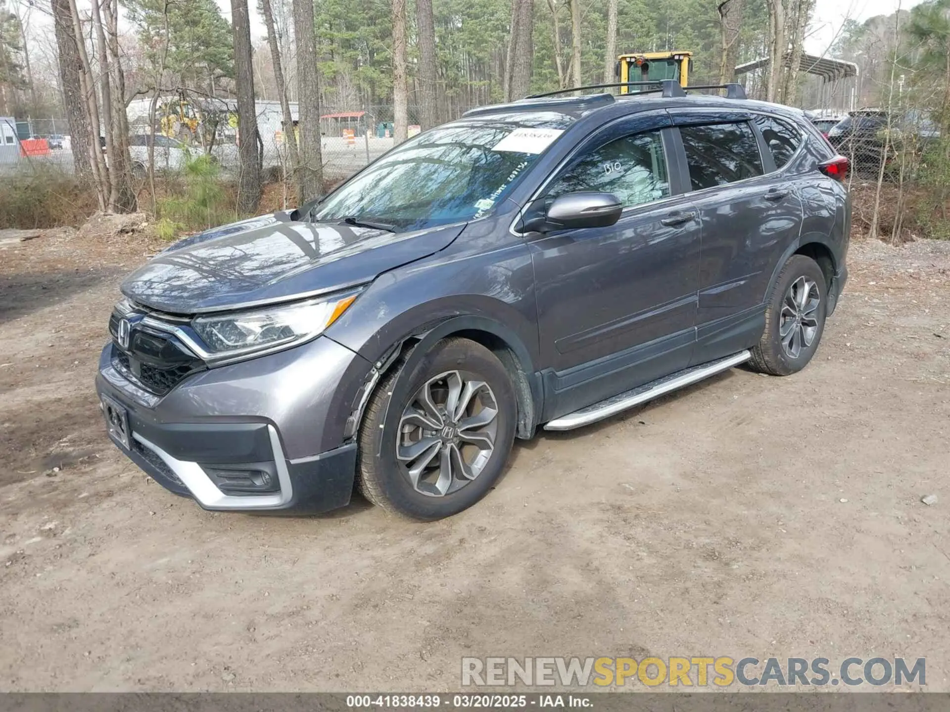 2 Photograph of a damaged car 5J6RW1H87MA000156 HONDA CR-V 2021