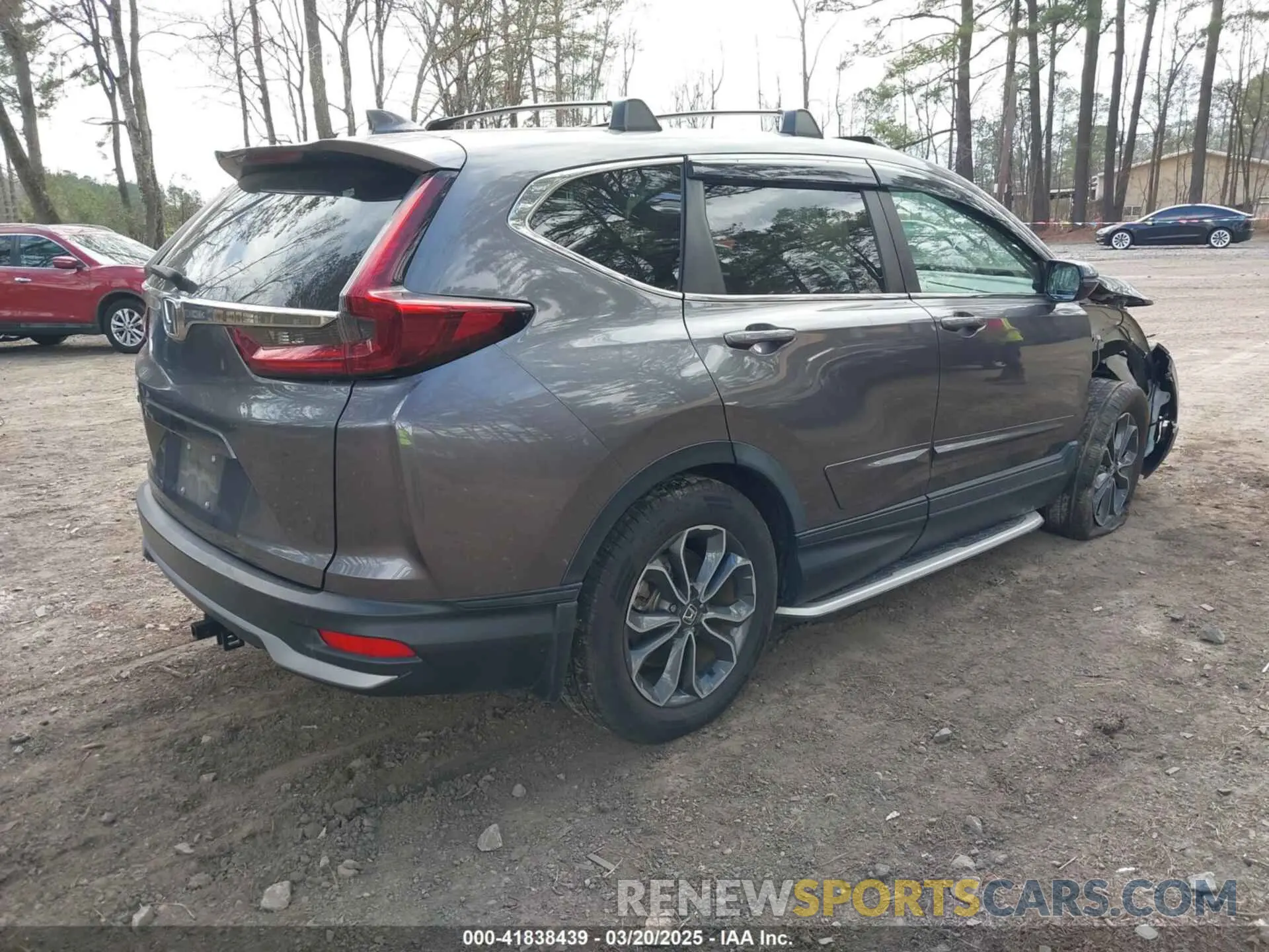 4 Photograph of a damaged car 5J6RW1H87MA000156 HONDA CR-V 2021