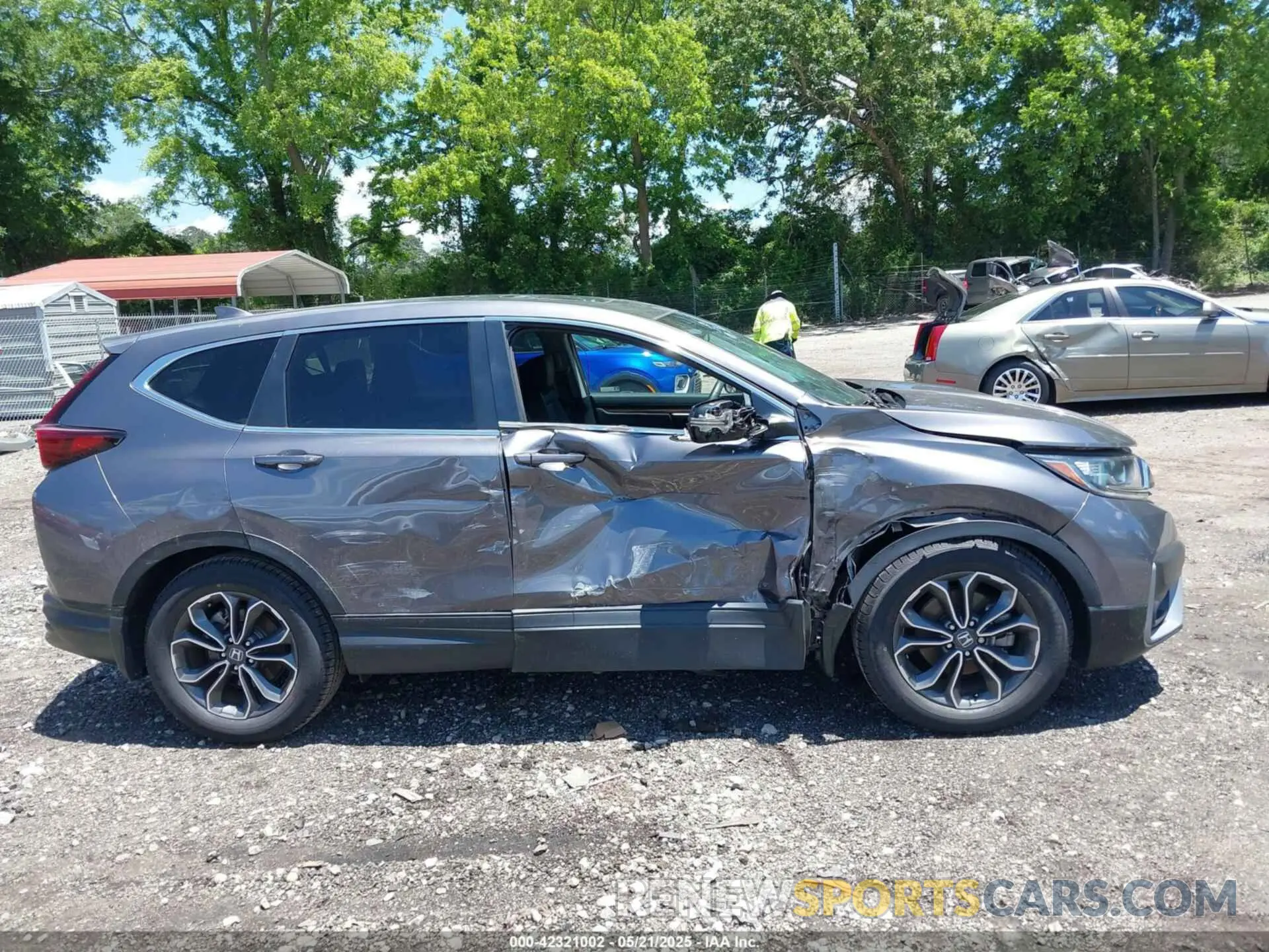 13 Photograph of a damaged car 5J6RW1H89MA009683 HONDA CR-V 2021