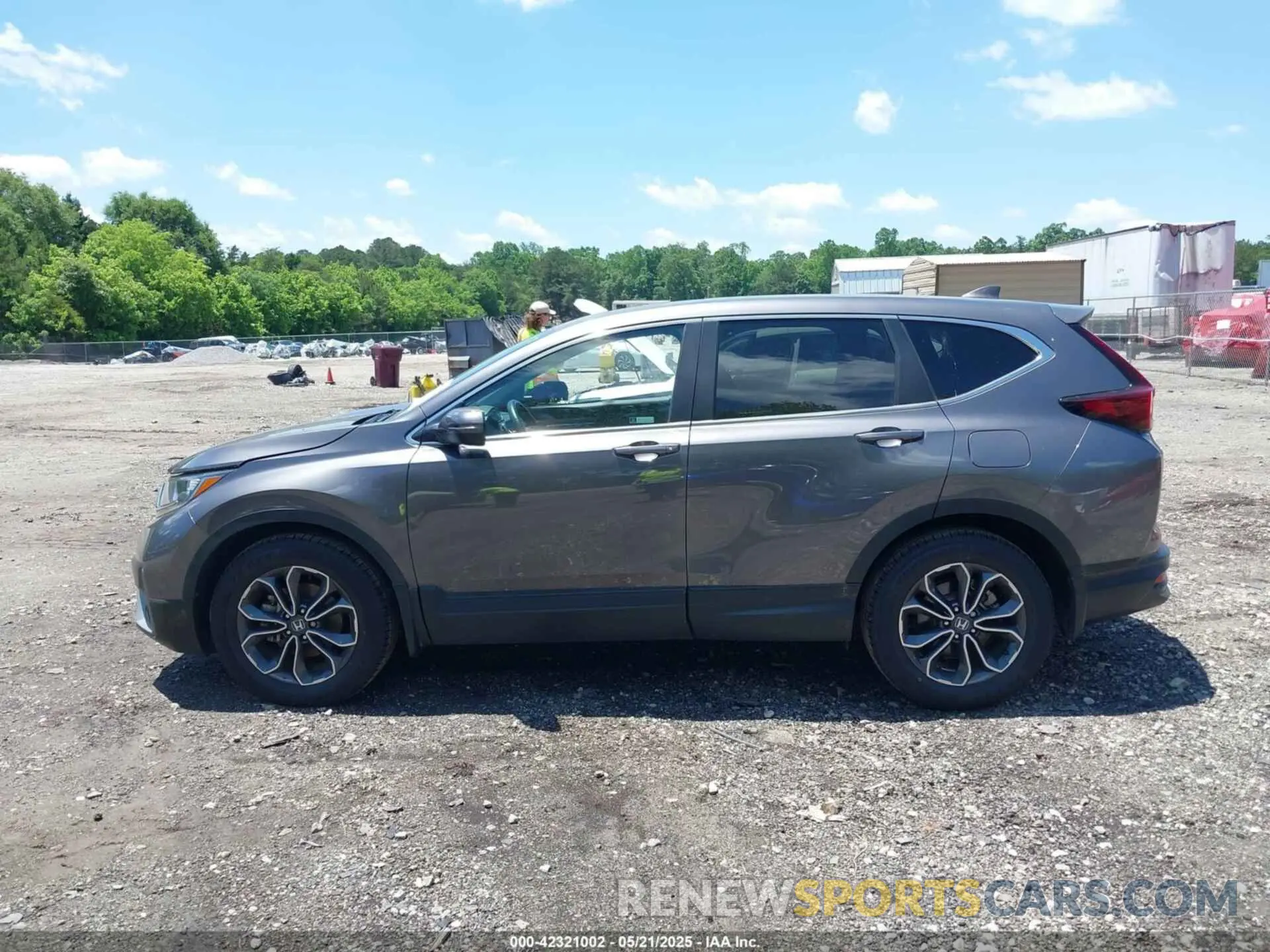 14 Photograph of a damaged car 5J6RW1H89MA009683 HONDA CR-V 2021