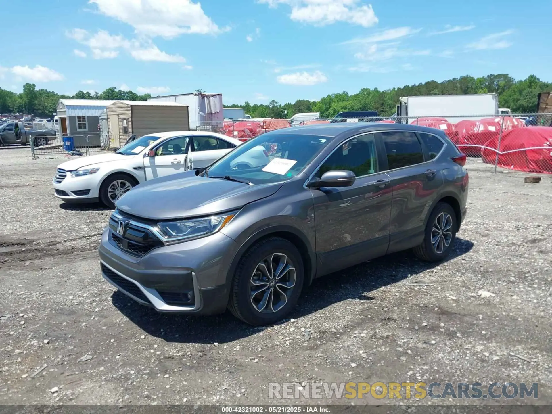 2 Photograph of a damaged car 5J6RW1H89MA009683 HONDA CR-V 2021