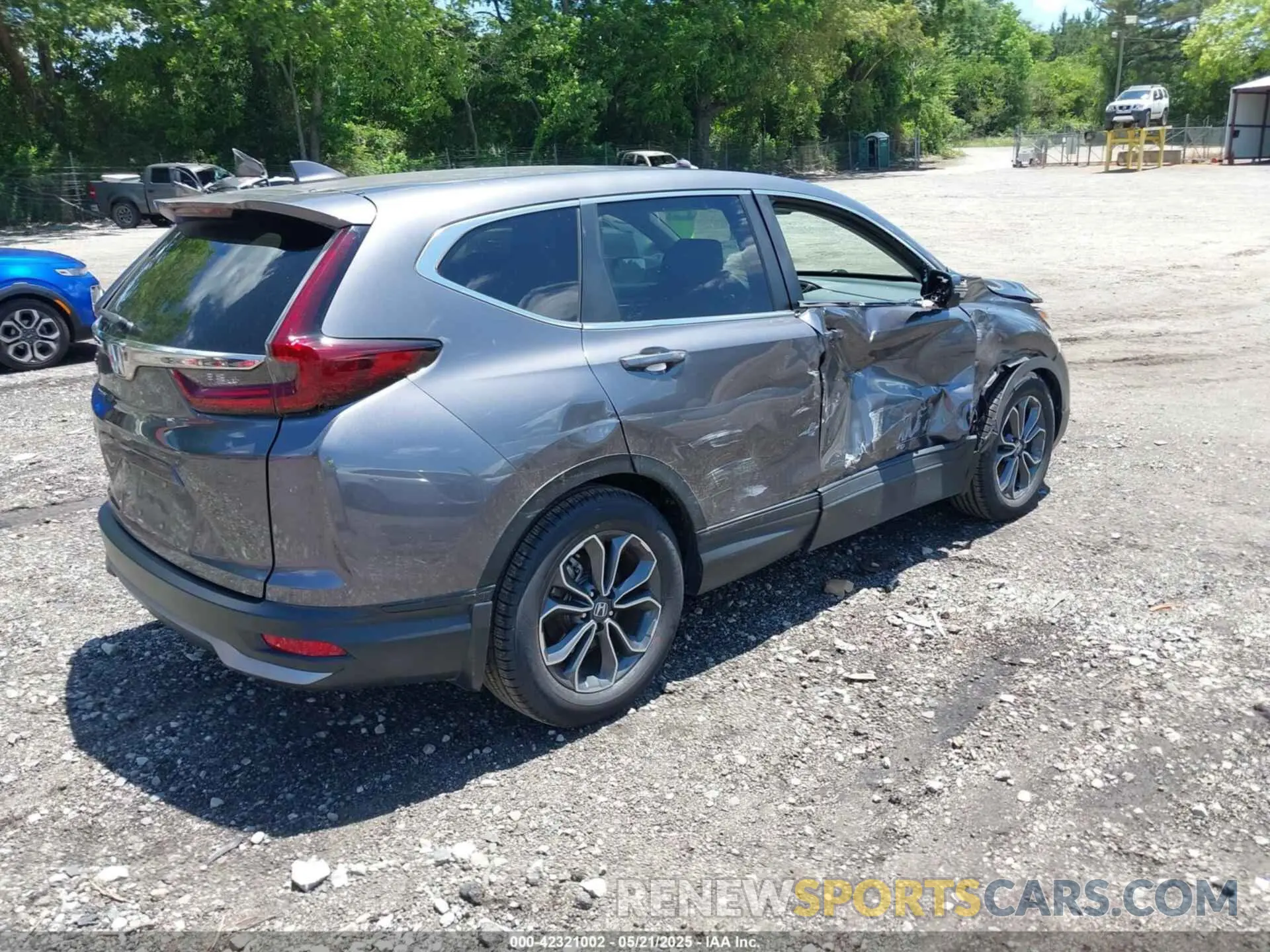 4 Photograph of a damaged car 5J6RW1H89MA009683 HONDA CR-V 2021