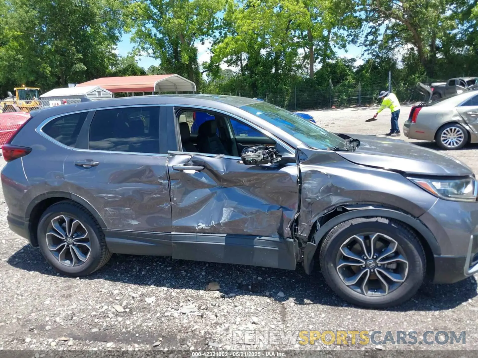 6 Photograph of a damaged car 5J6RW1H89MA009683 HONDA CR-V 2021