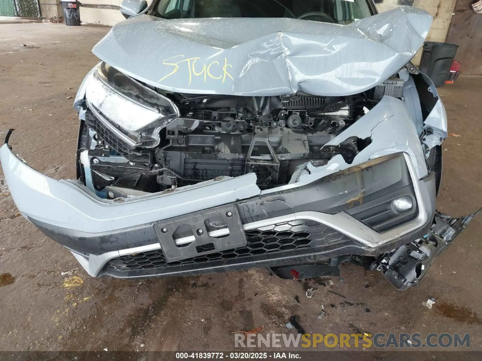 6 Photograph of a damaged car 5J6RW2H51ML010701 HONDA CR-V 2021