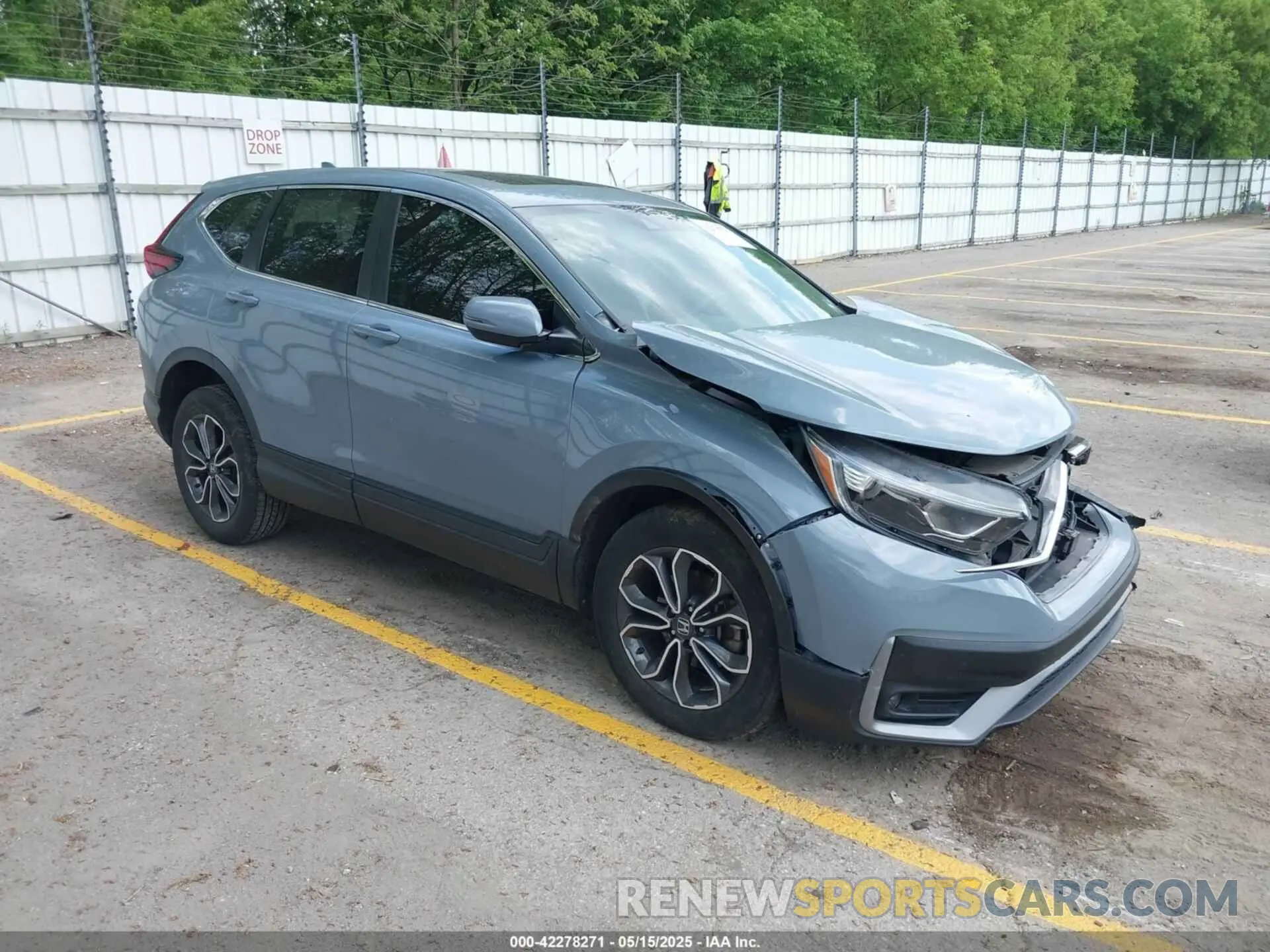 1 Photograph of a damaged car 5J6RW2H52ML010643 HONDA CR-V 2021