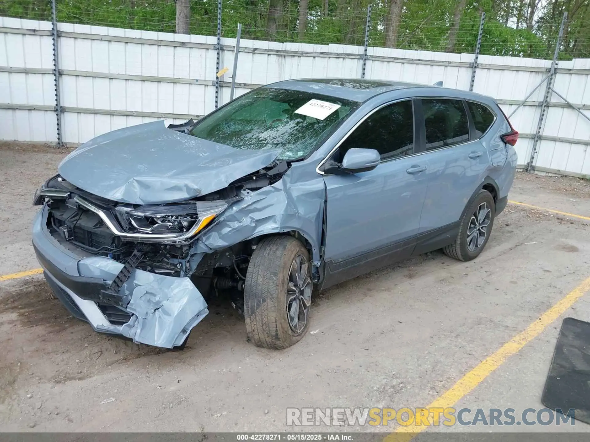 2 Photograph of a damaged car 5J6RW2H52ML010643 HONDA CR-V 2021