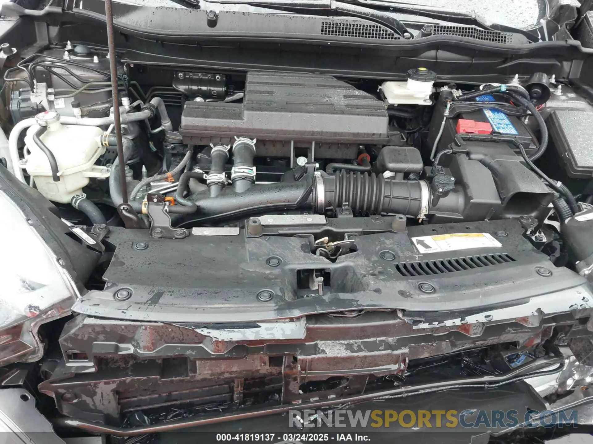 10 Photograph of a damaged car 5J6RW2H54MA010459 HONDA CR-V 2021