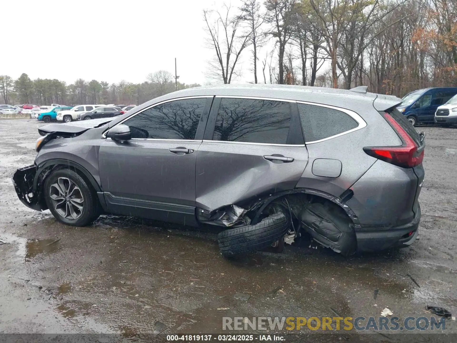 14 Photograph of a damaged car 5J6RW2H54MA010459 HONDA CR-V 2021