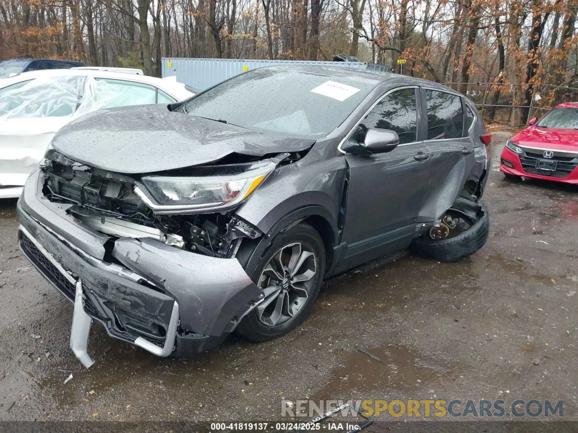 2 Photograph of a damaged car 5J6RW2H54MA010459 HONDA CR-V 2021